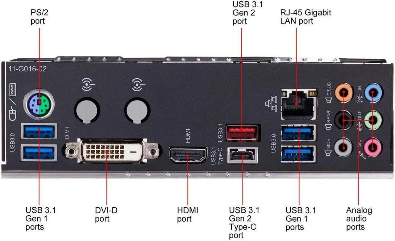 Alt view image 6 of 6 - GIGABYTE Z390 M GAMING LGA 1151 (300 Series) Intel Z390 HDMI SATA 6Gb/s USB 3.1 Micro ATX Intel Motherboard