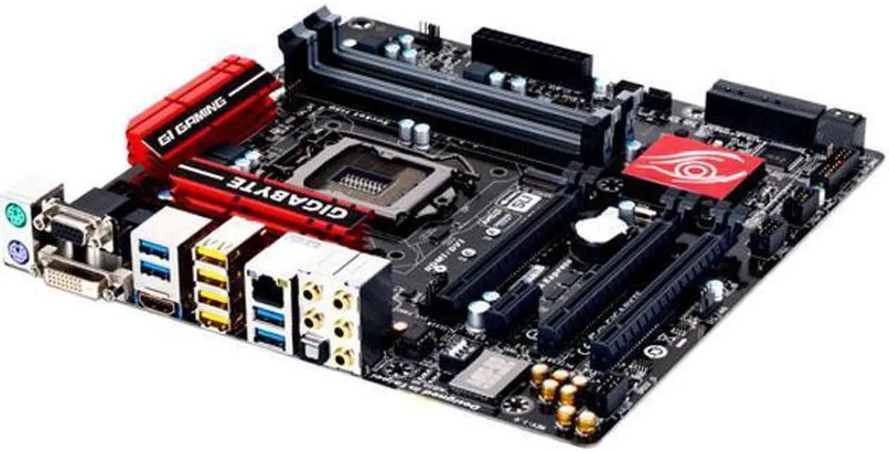 Main image of GIGABYTE G1 Gaming GA-Z97MX-Gaming 5 (rev. 1.0) LGA 1150 Intel Z97 HDMI SATA 6Gb/s USB 3.0 Micro ATX Intel Motherboard