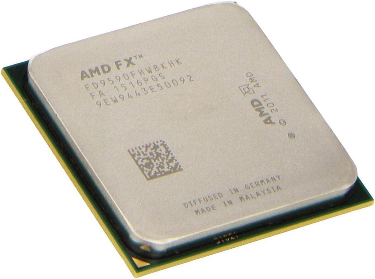 Main image of AMD FX-9590 Vishera 4.7GHz Socket AM3+ 220W 8-Core Desktop Processor - Black Edition