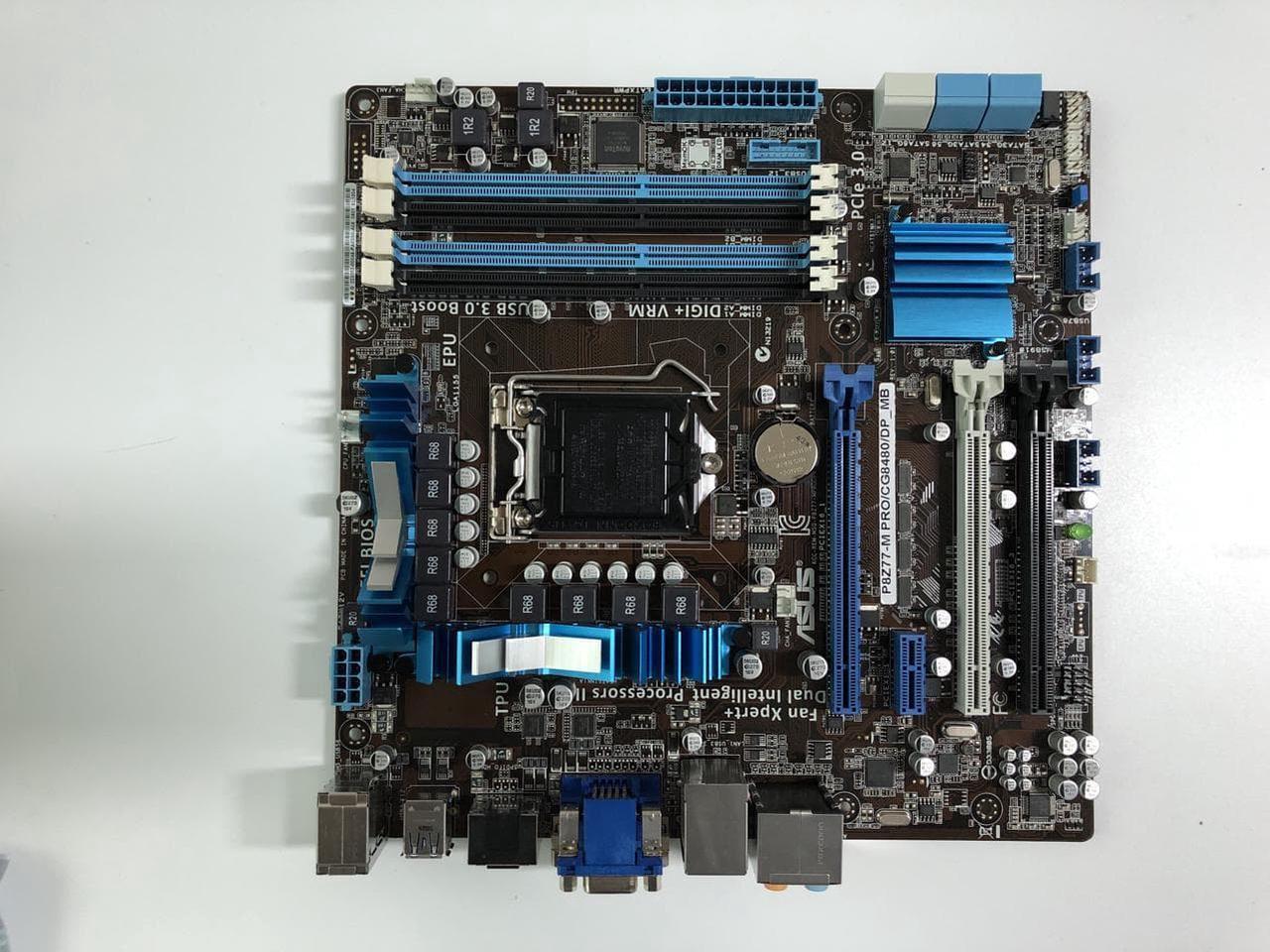 Alt view image 3 of 3 - DoDo DIY Asus ROG CG8480 P8Z77-M PRO/CG8480/DP_MB Intel Z77 LGA1155 motherboard