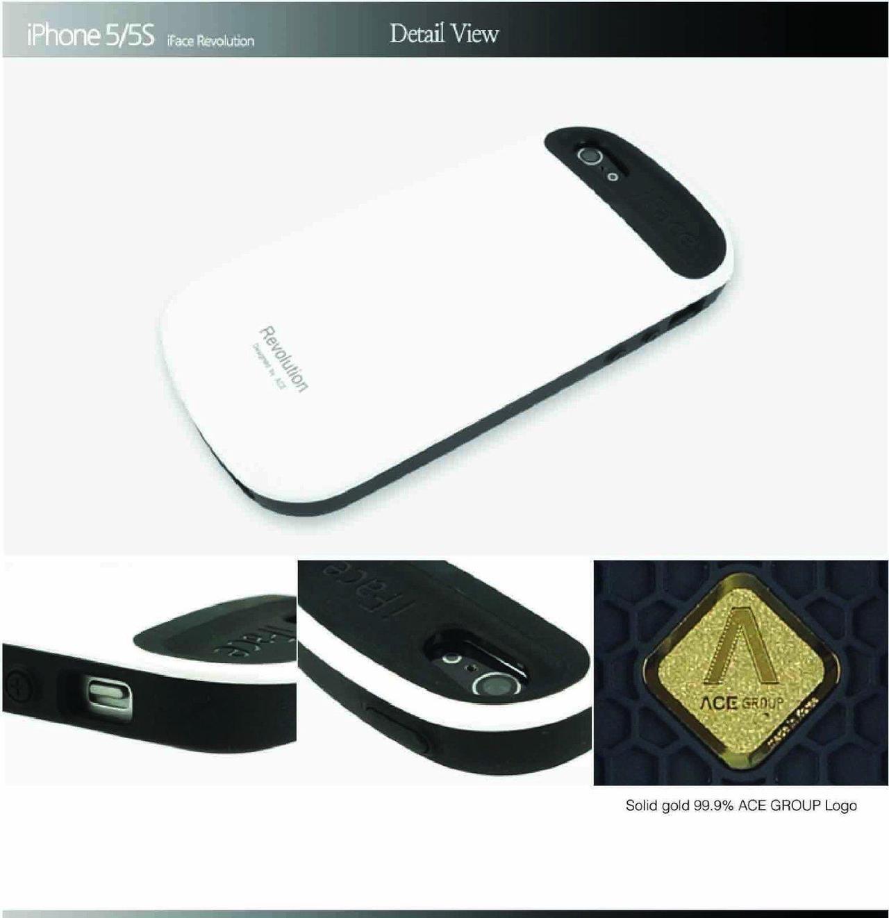 Alt view image 5 of 6 - iFace Revolution for Apple iPhone 5, iPhone 5S Case Perfect Grip / Anti Shock TPU Fit Skin Bumper Cover Case