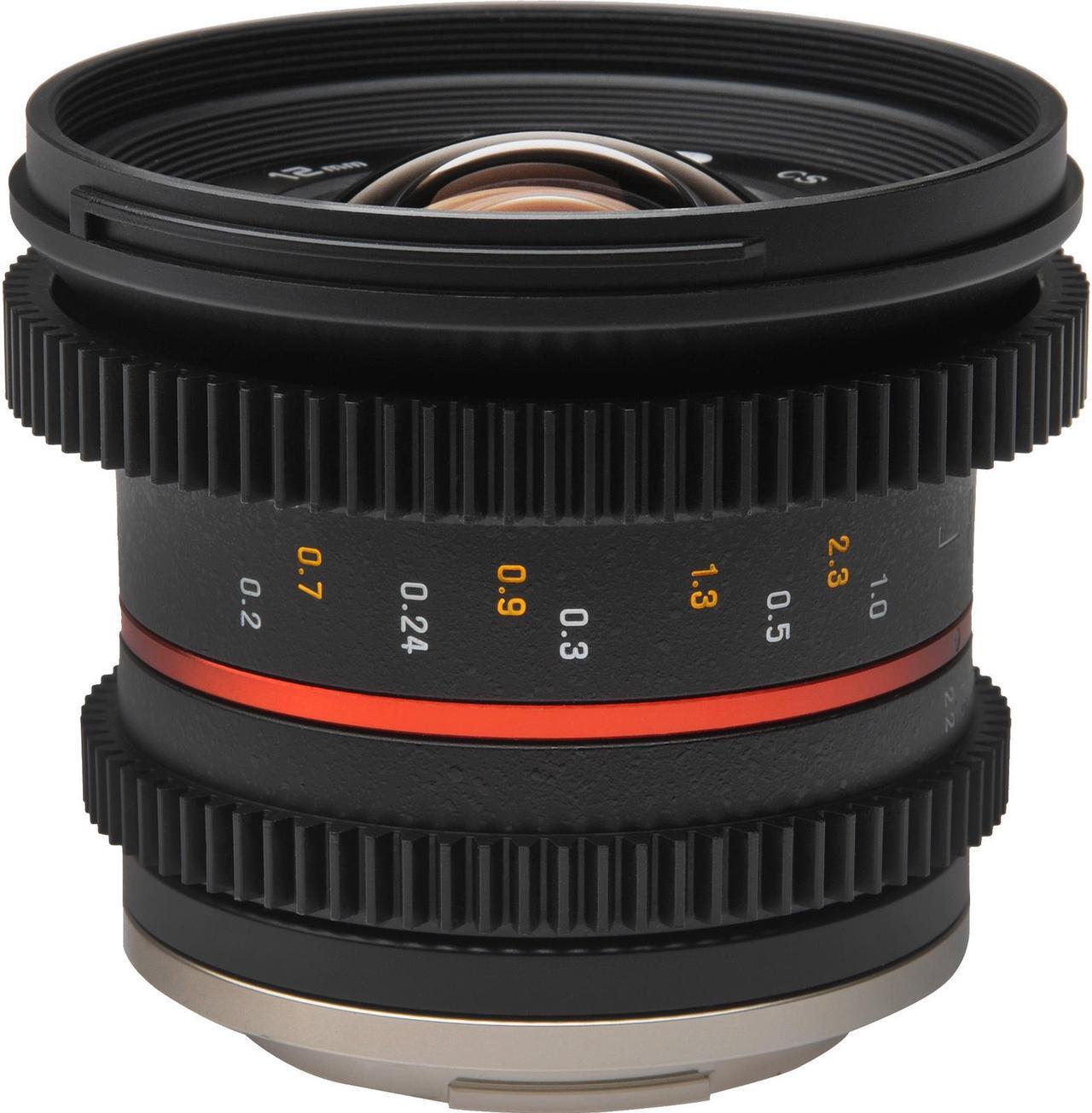 Main image of Rokinon 12mm T2.2 Cine Lens for Micro Four Thirds #CV12M-MFT