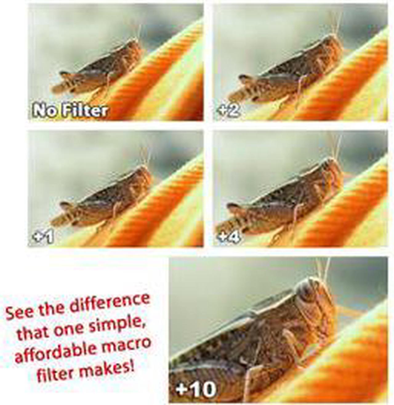 Alt view image 4 of 14 - Vivitar Close Up Lens Set (+1,+2,+4,+10) - 72mm