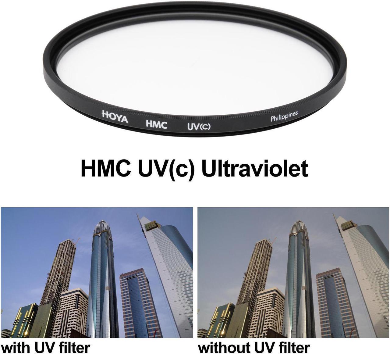 Alt view image 3 of 18 - Hoya 52mm II (HMC UV / Circular Polarizer / ND8) 3 Digital Filter Set with Pouch