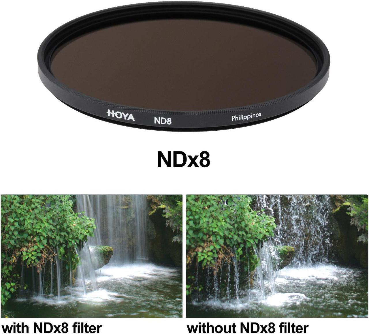 Alt view image 5 of 18 - Hoya 52mm II (HMC UV / Circular Polarizer / ND8) 3 Digital Filter Set with Pouch