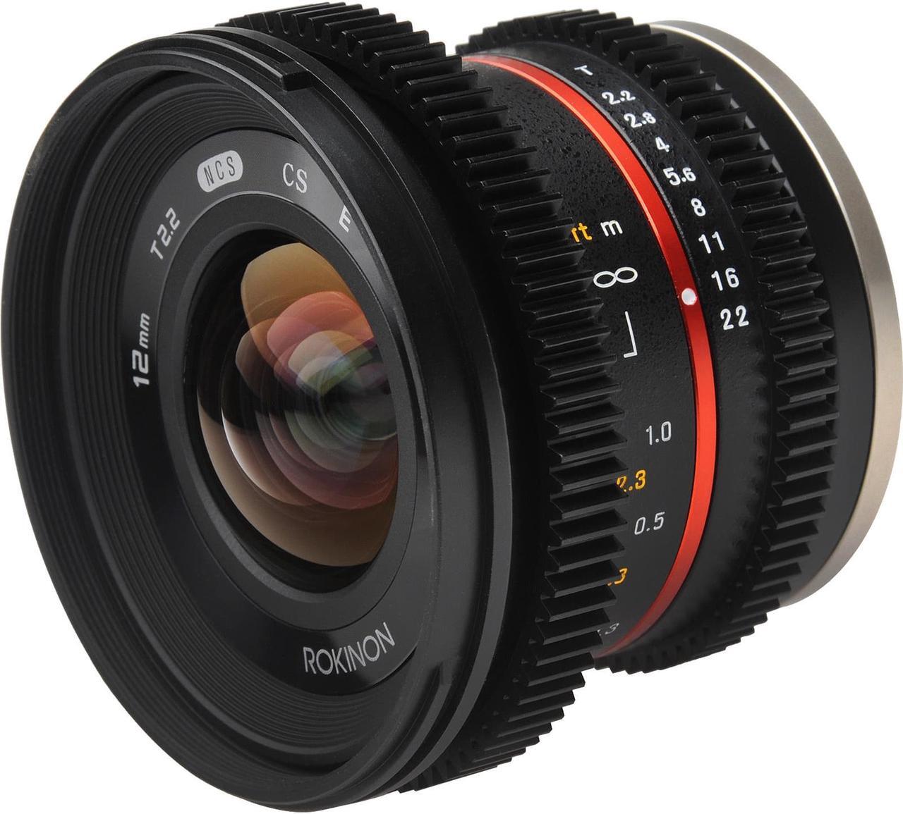 Alt view image 3 of 10 - Rokinon 12mm T2.2 Cine Lens for Micro Four Thirds #CV12M-MFT