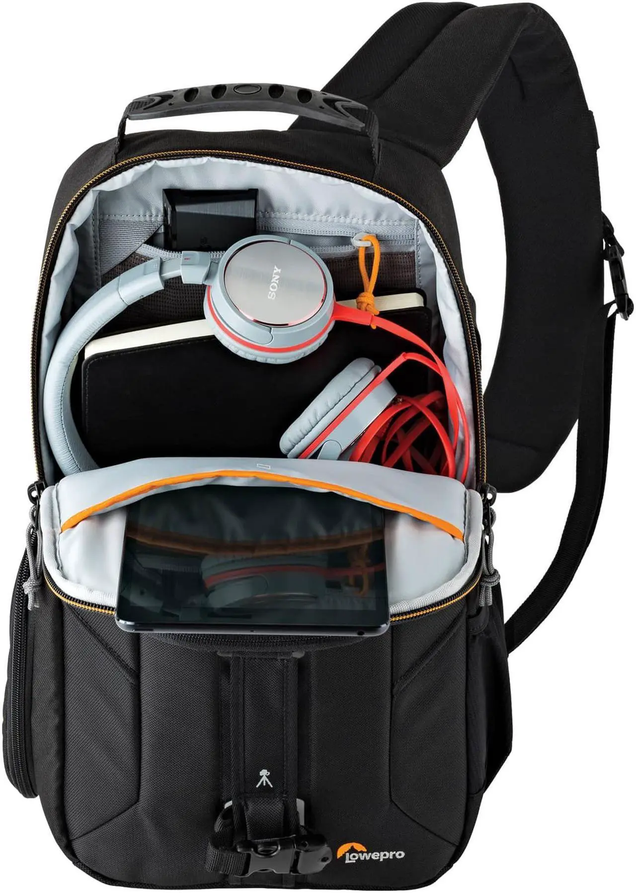 Alt view image 5 of 20 - Lowepro Slingshot Edge 250 AW DSLR Camera Sling Backpack Case (Black)