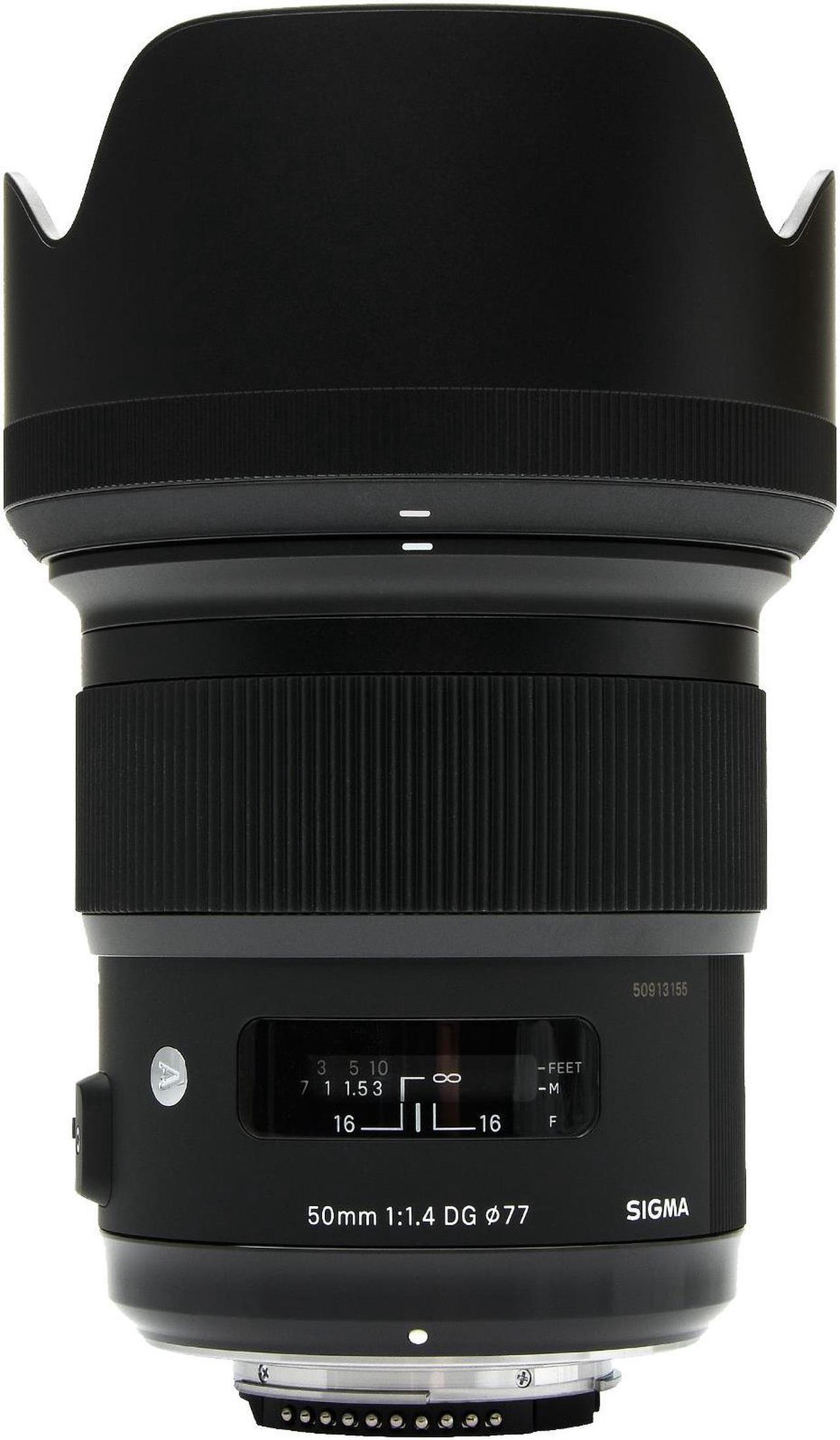 Alt view image 5 of 20 - Sigma 50mm f/1.4 DG HSM ART Lens for Nikon DSLR Cameras - USA Warranty #311306