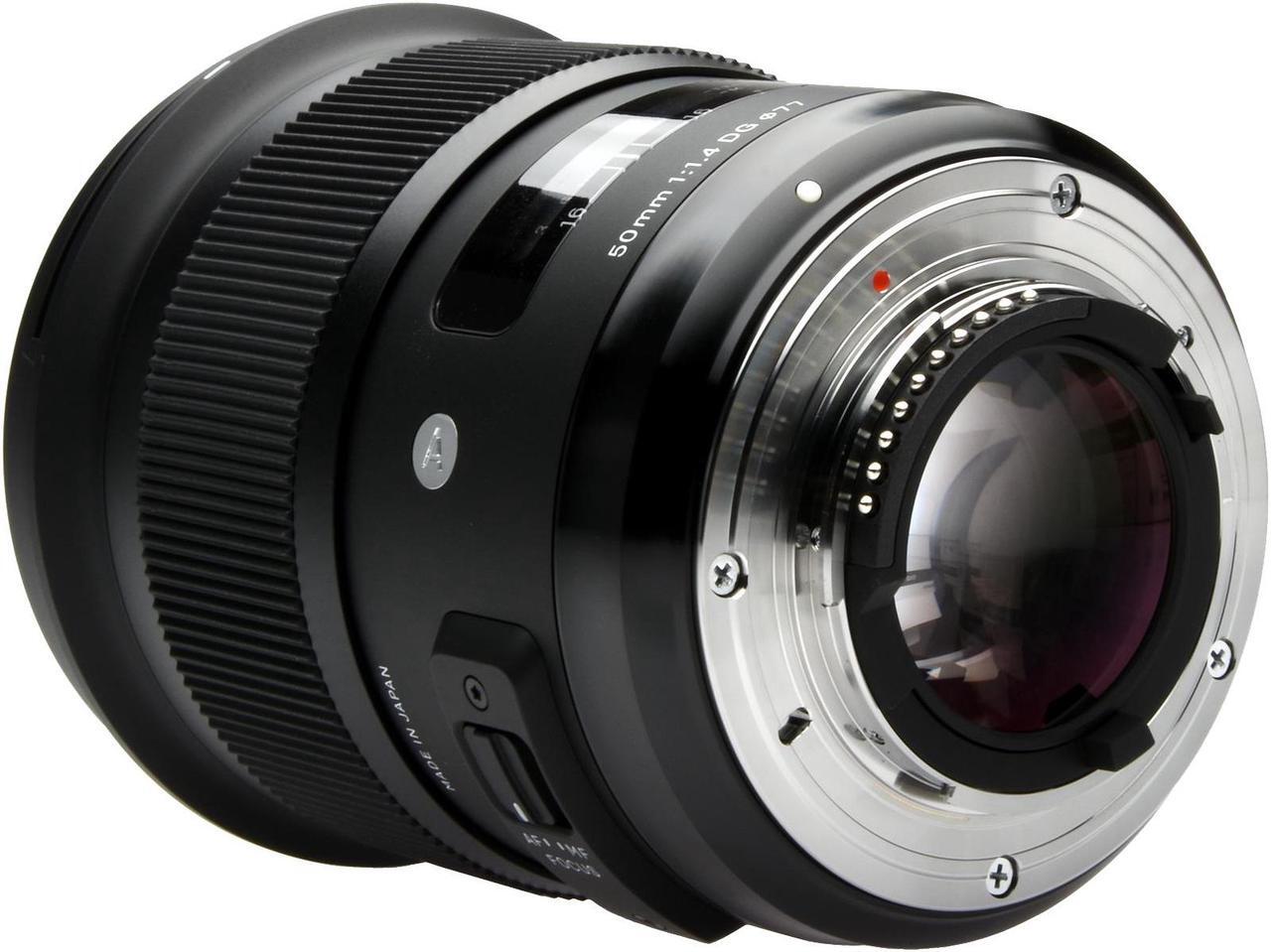 Alt view image 7 of 20 - Sigma 50mm f/1.4 DG HSM ART Lens for Nikon DSLR Cameras - USA Warranty #311306