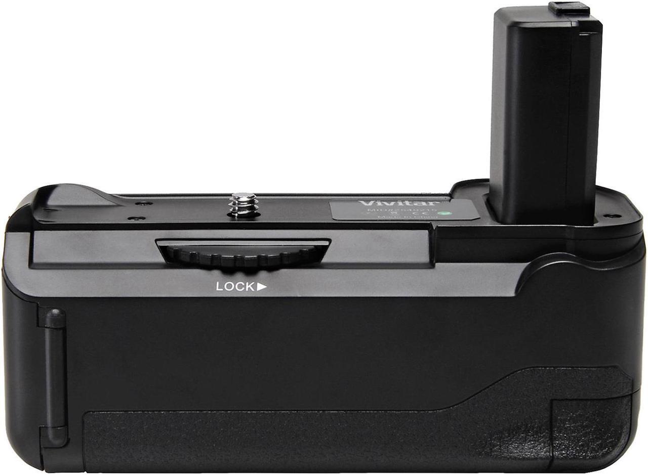 Alt view image 5 of 7 - Vivitar Deluxe Power Battery Grip for Sony Alpha A6300 Camera with Wireless Remote