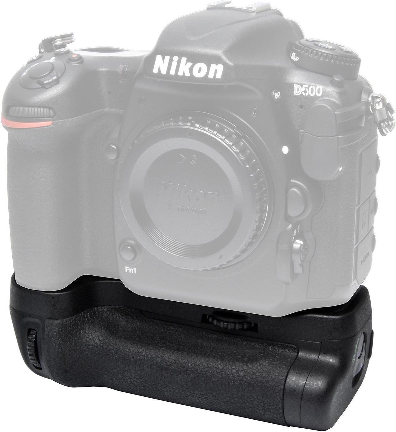 Alt view image 3 of 5 - Vivitar MB-D17 Pro Series Multi-Power Battery Grip for Nikon D500 DSLR Camera