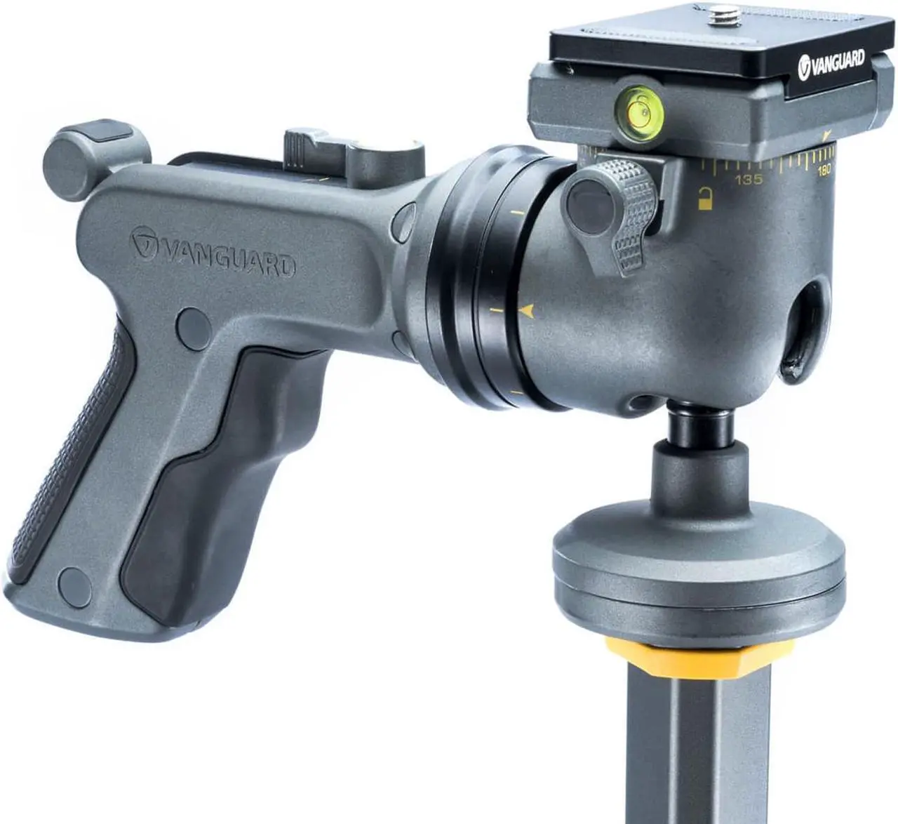 Alt view image 9 of 20 - Vanguard Alta Pro 2+ 263Agh Tripod with Alta Gh-100 Pistol-Grip Ball Head