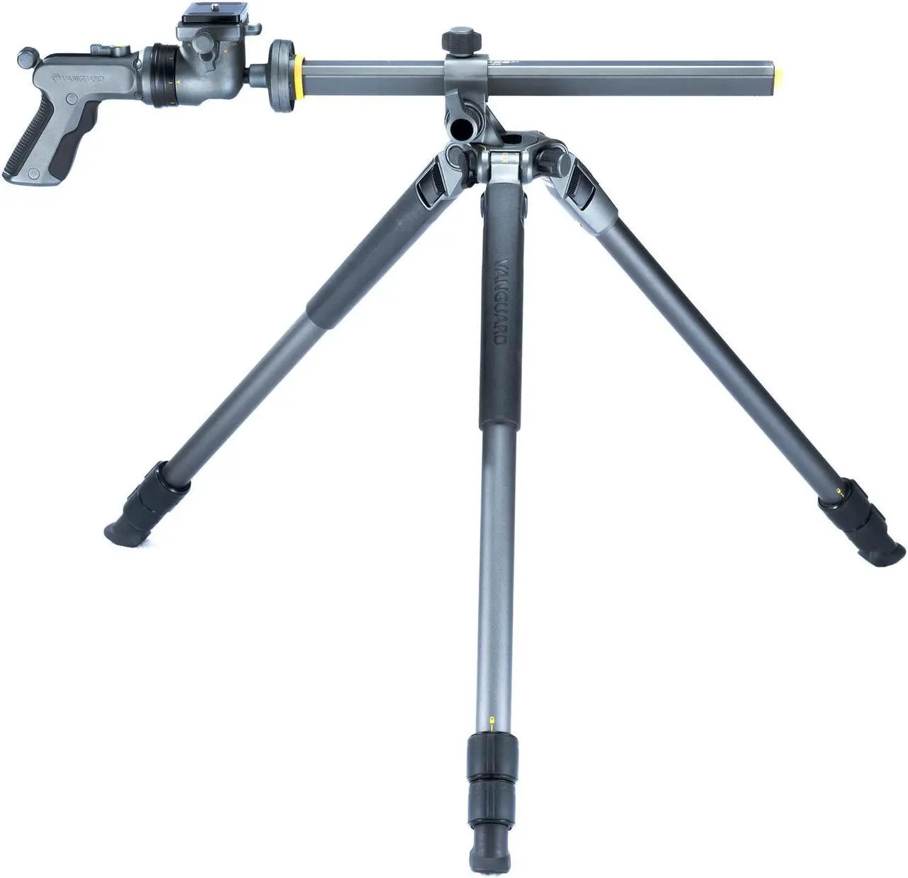 Alt view image 12 of 20 - Vanguard Alta Pro 2+ 263Agh Tripod with Alta Gh-100 Pistol-Grip Ball Head