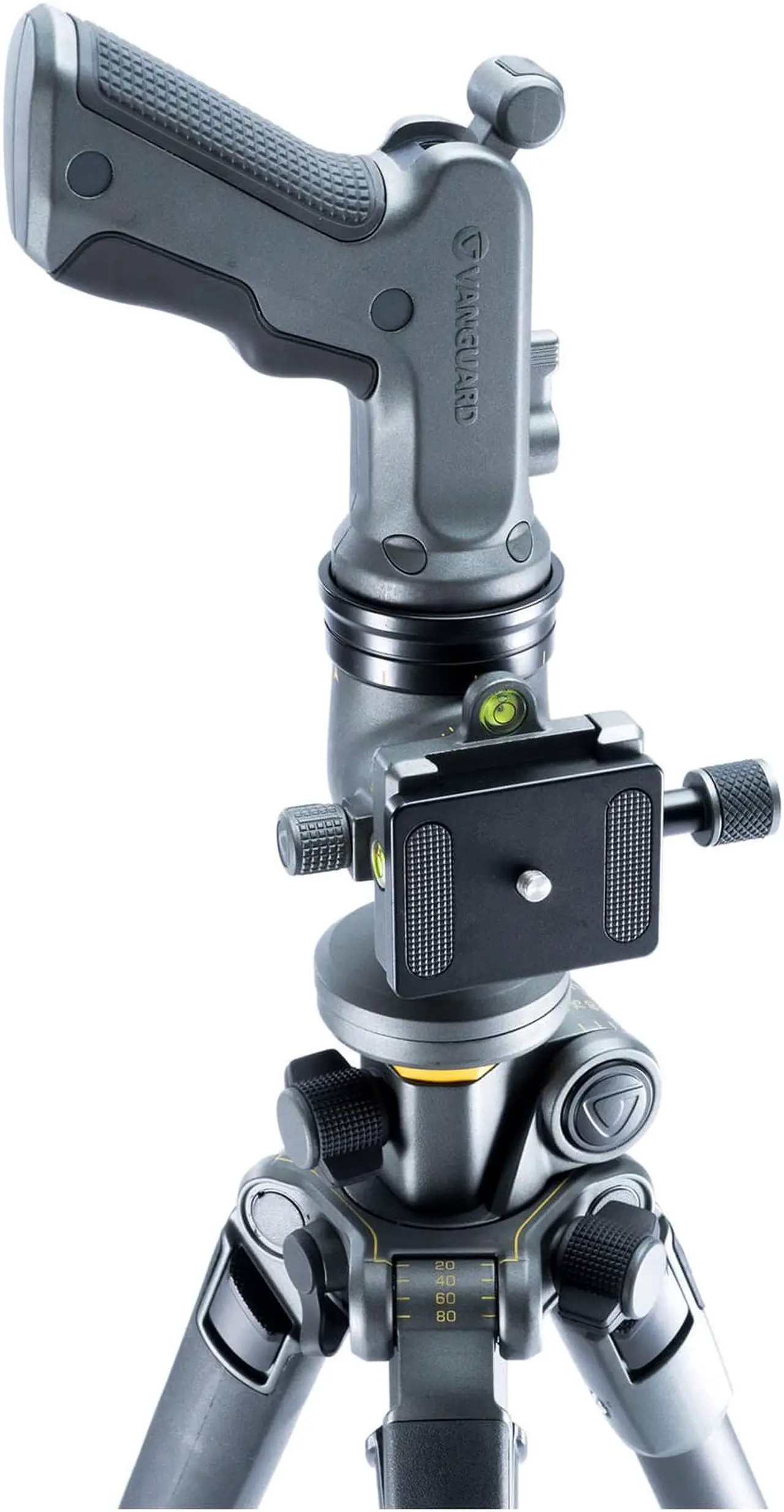 Alt view image 13 of 20 - Vanguard Alta Pro 2+ 263Agh Tripod with Alta Gh-100 Pistol-Grip Ball Head