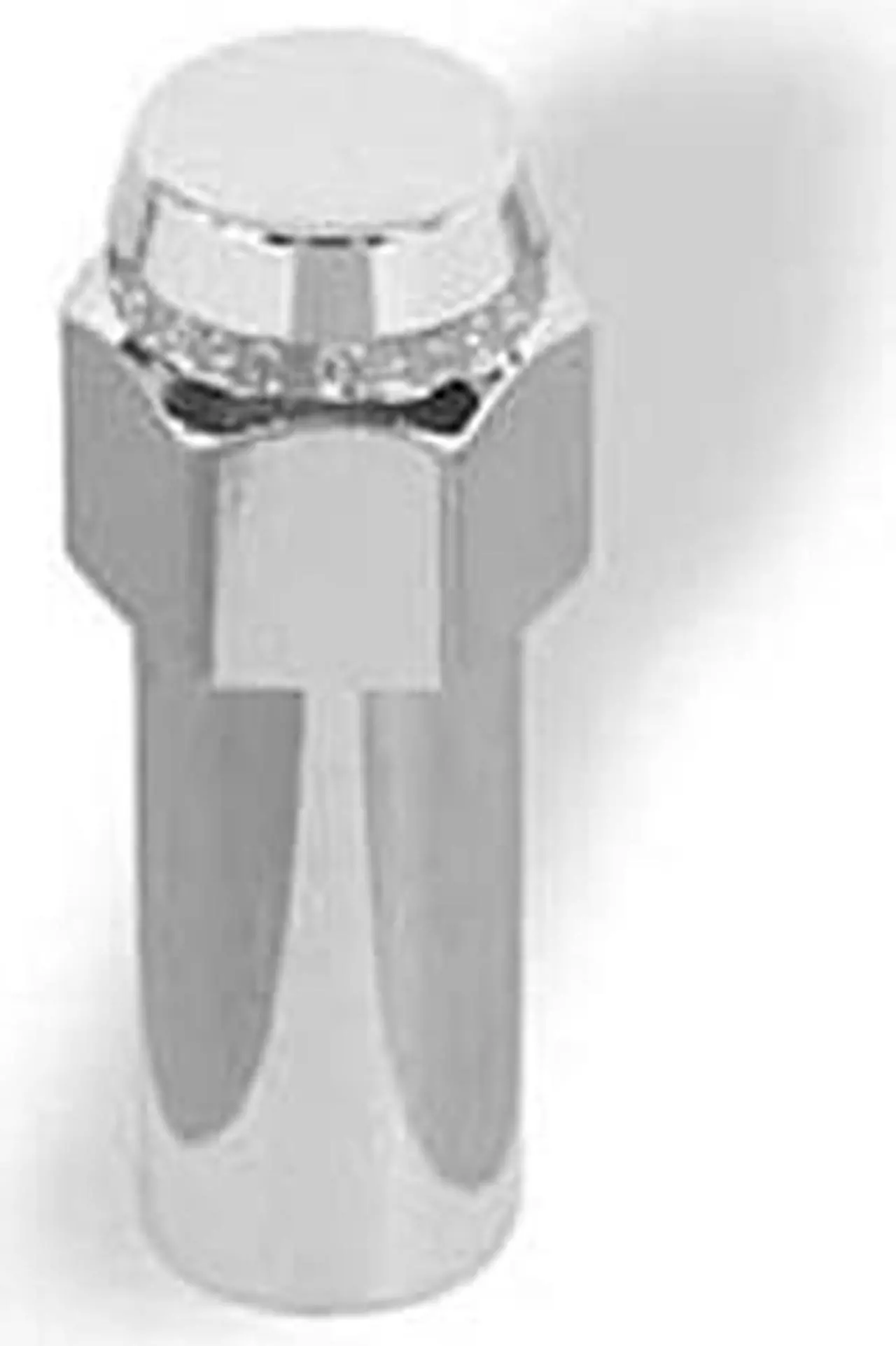 Alt view image 2 of 11 - McGard 63016 Chrome Extra Long 1.365" Shank Style Lug Nut Set (M12 x 1.5)