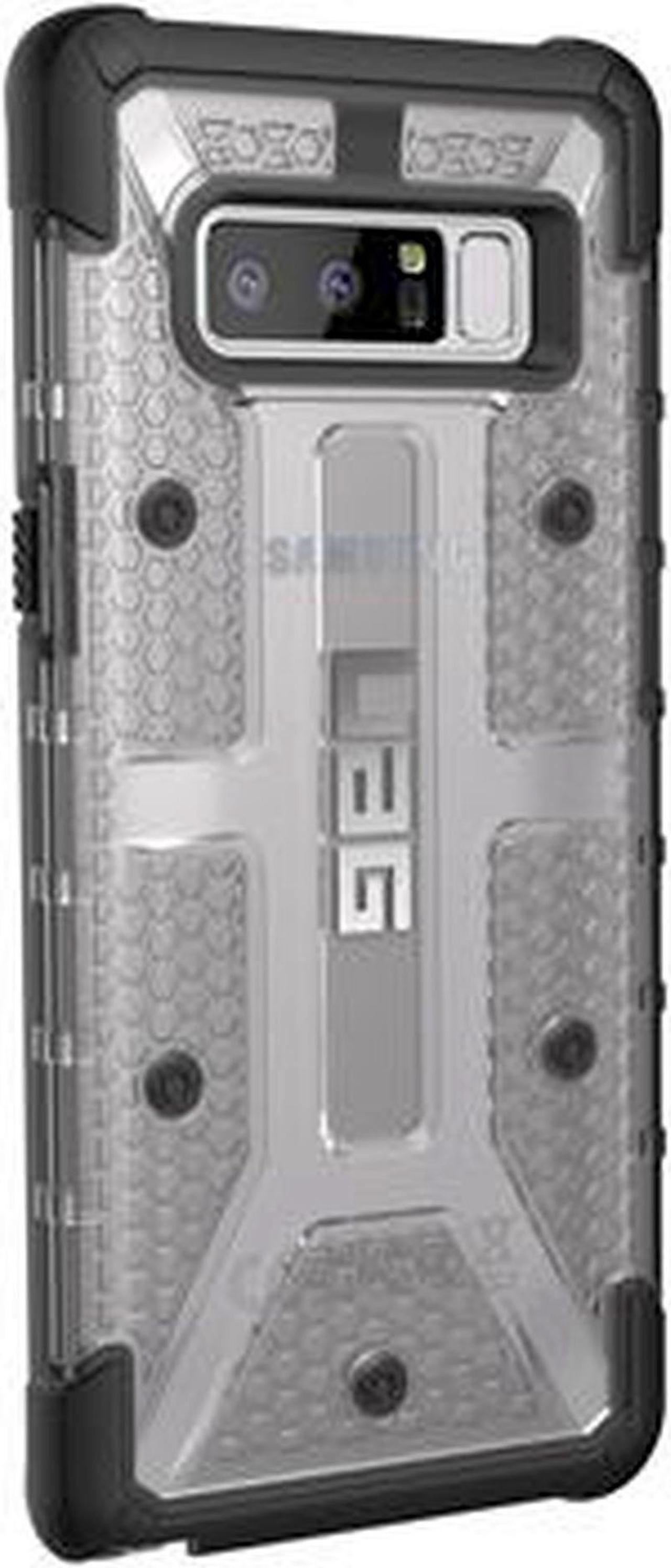 Alt view image 9 of 9 - UAG Samsung Galaxy Note 8 Plasma Feather-Light Rugged [Ice] Military Drop Tested Phone Case