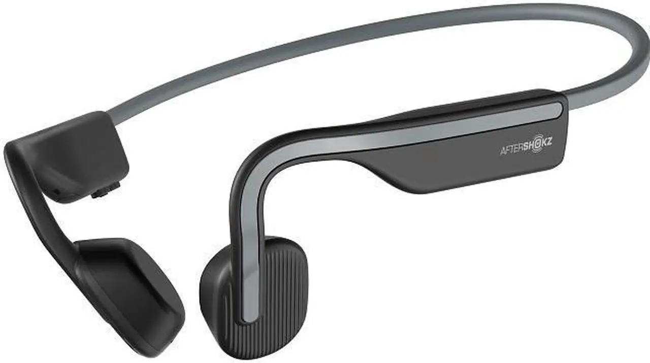 Main image of Aftershokz OpenMove Open-Ear Wireless Headphones (Slate Grey)
