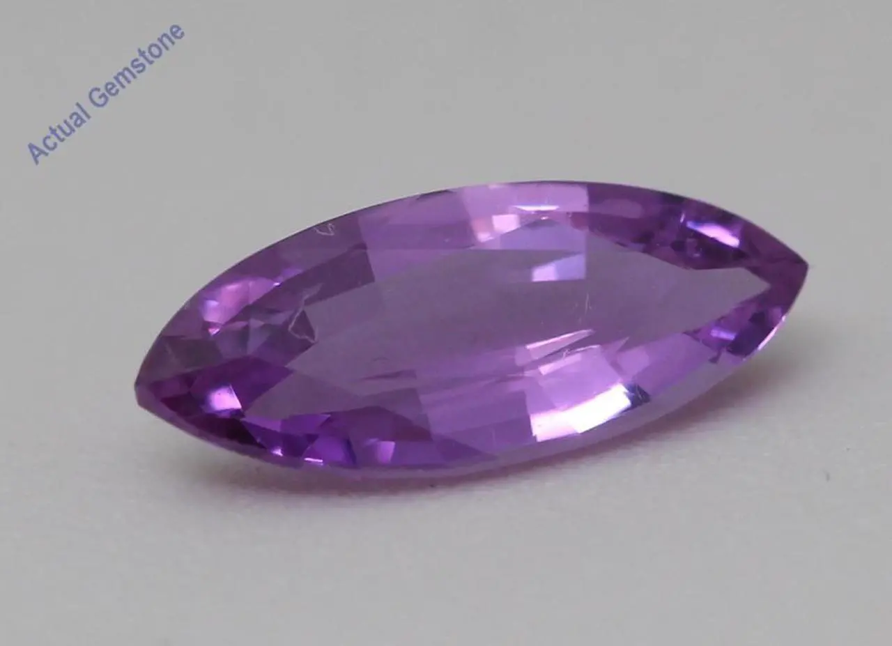 Alt view image 2 of 5 - Marquise Cut Natural Mined Loose Sapphire (1.07 Ct,Pink Color,VS2 Clarity) GIA Certified
