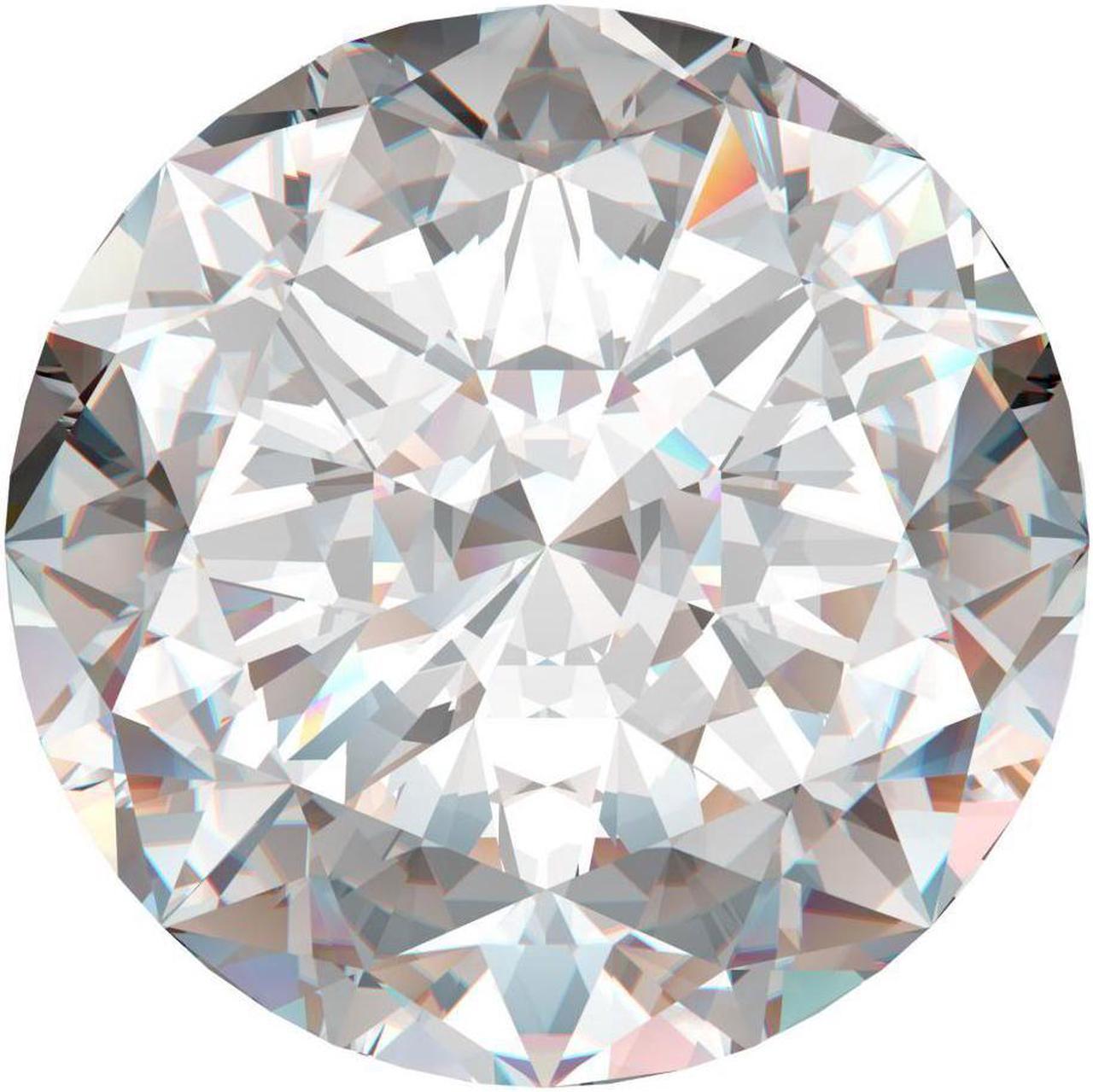 Round Cut Loose Diamond (0.45 Ct, K ,SI3(Clarity Enhanced))