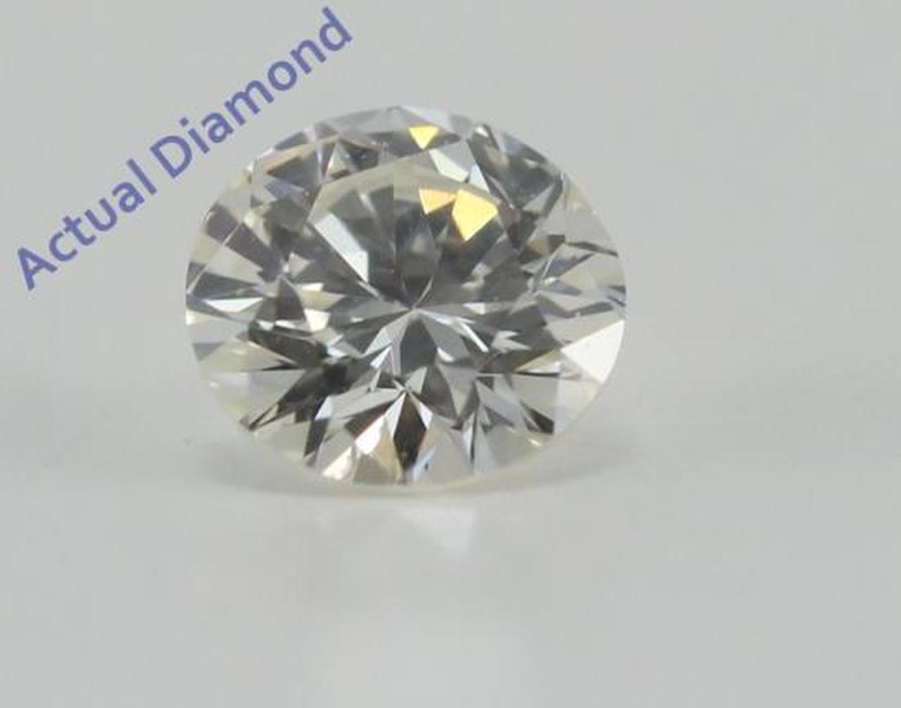 Round Cut Loose Diamond (0.31 Ct, K Color, VS1 Clarity)