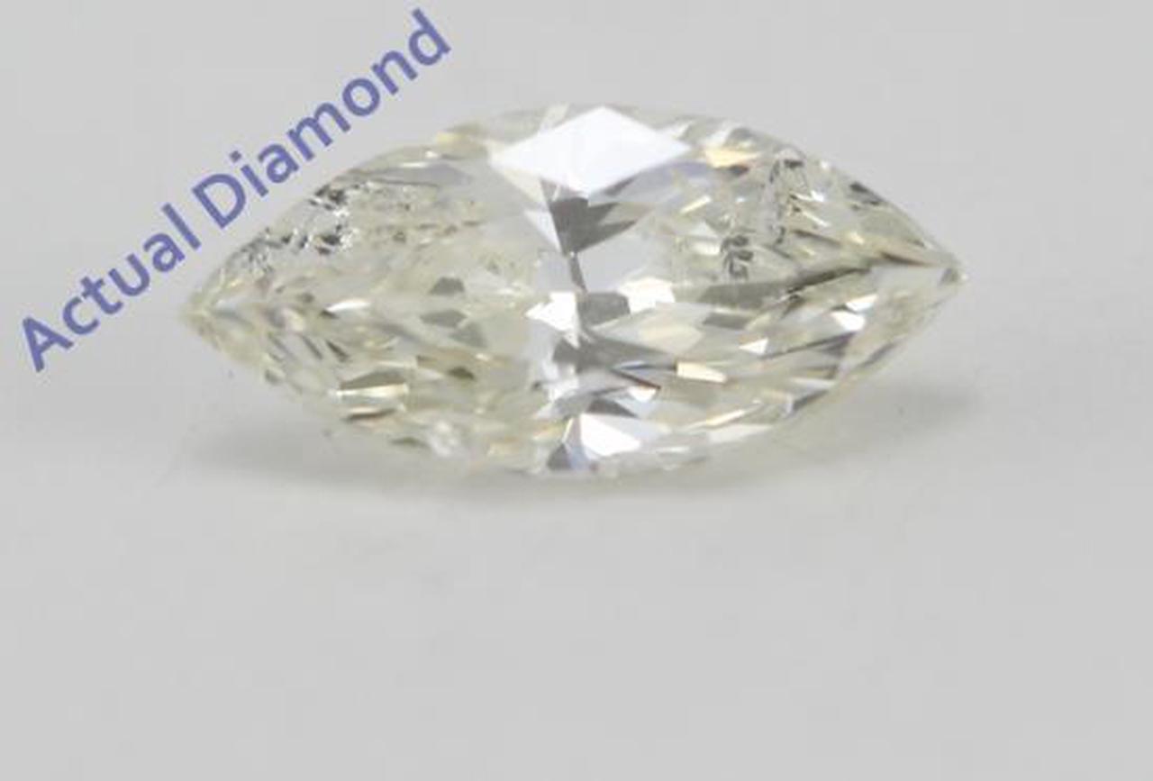 Marquise Cut Loose Diamond (0.28 Ct, K Color, SI2 Clarity)