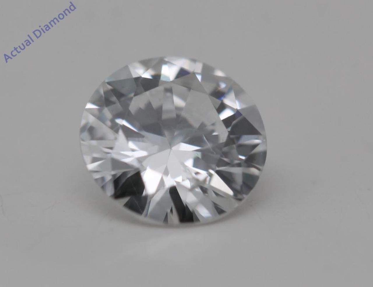 Round Cut Loose Diamond (0.34 Ct, G Color, SI2 Clarity) GIA Certified