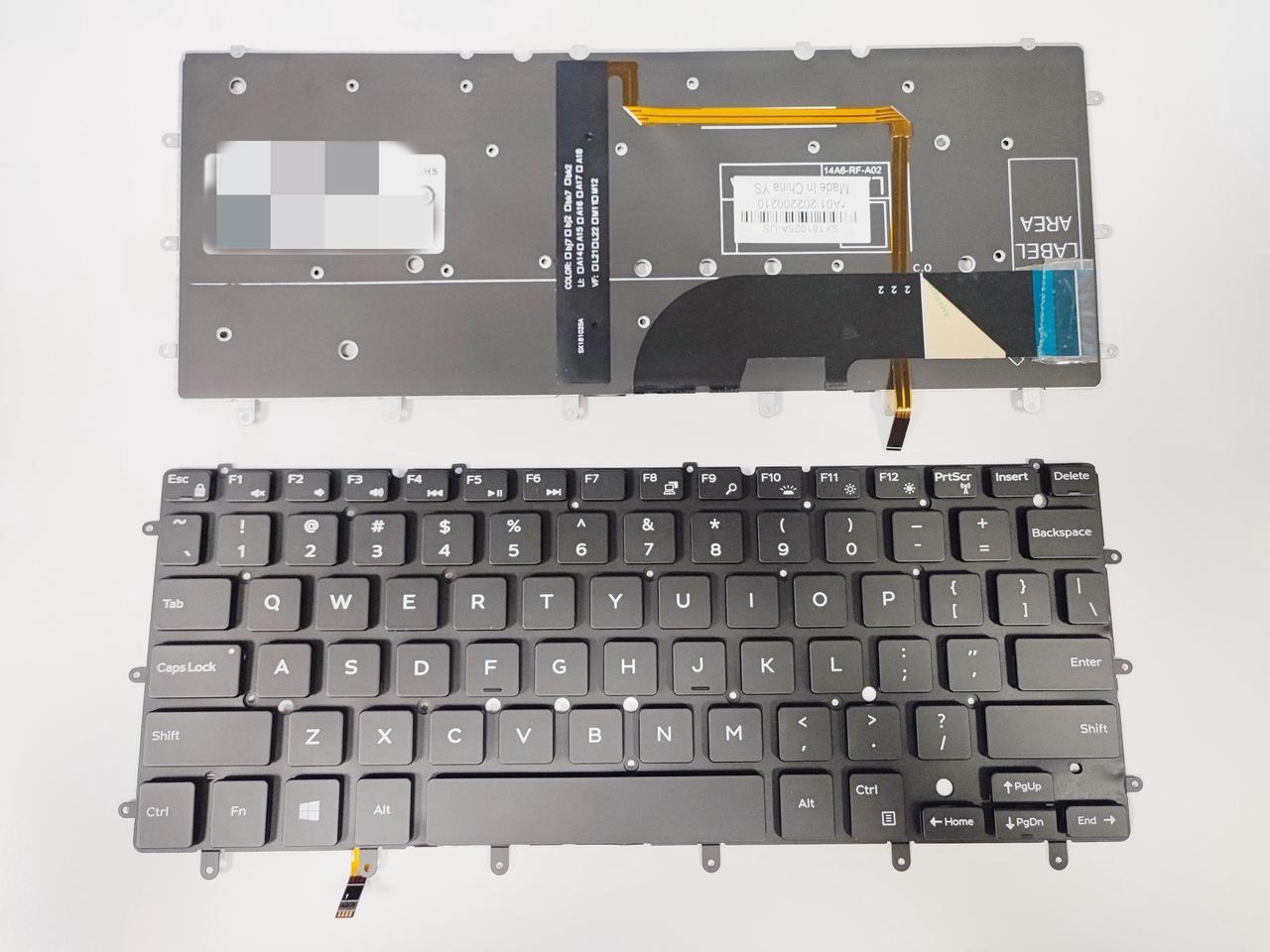 New keyboard for Dell Inspiron 15 7000 15 7547 7347 15 7548 13 7000 13 7347 13 7348 13 7352 7349 US P54G P57G 13 9343 13 9350 13 9360 Backlit