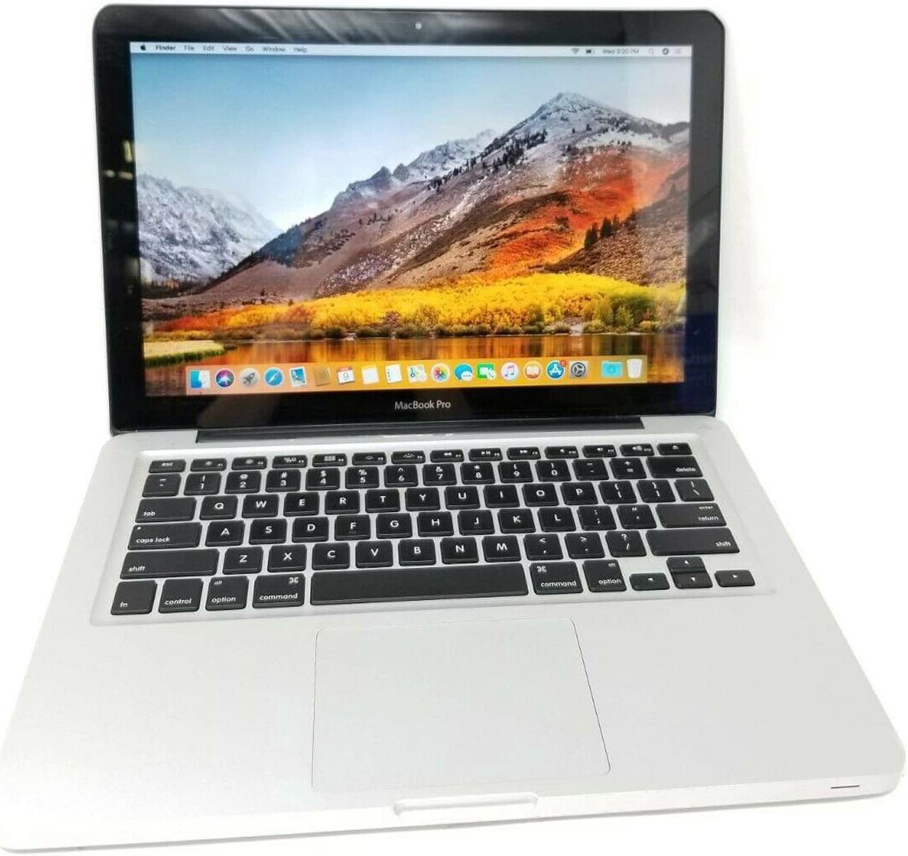 Refurbished (Good) Apple MacBook Pro A1278 (2012)  13.3'' i5 8GB 256G SSD DVD/RW OS High Sierra 10.13 (Refurbished) with Free LIXSUNTEK® ethernet cable