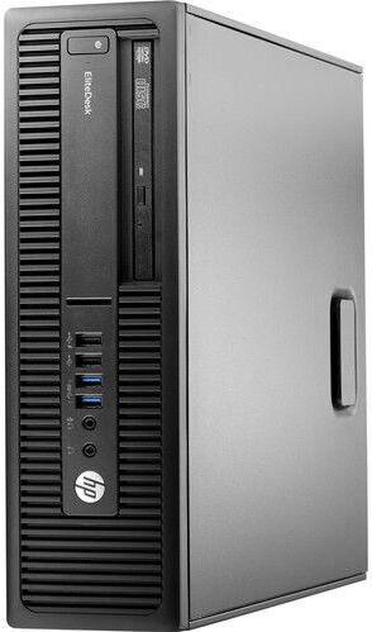 HP ProDesk 600 G2 SFF (500GB HDD Intel Core i5-6500 3.2GHz 4GB RAM) Desktop  DVD-RW Windows 11 PRO with Free LIXSUNTEK® Ethernet Cable Refurbished