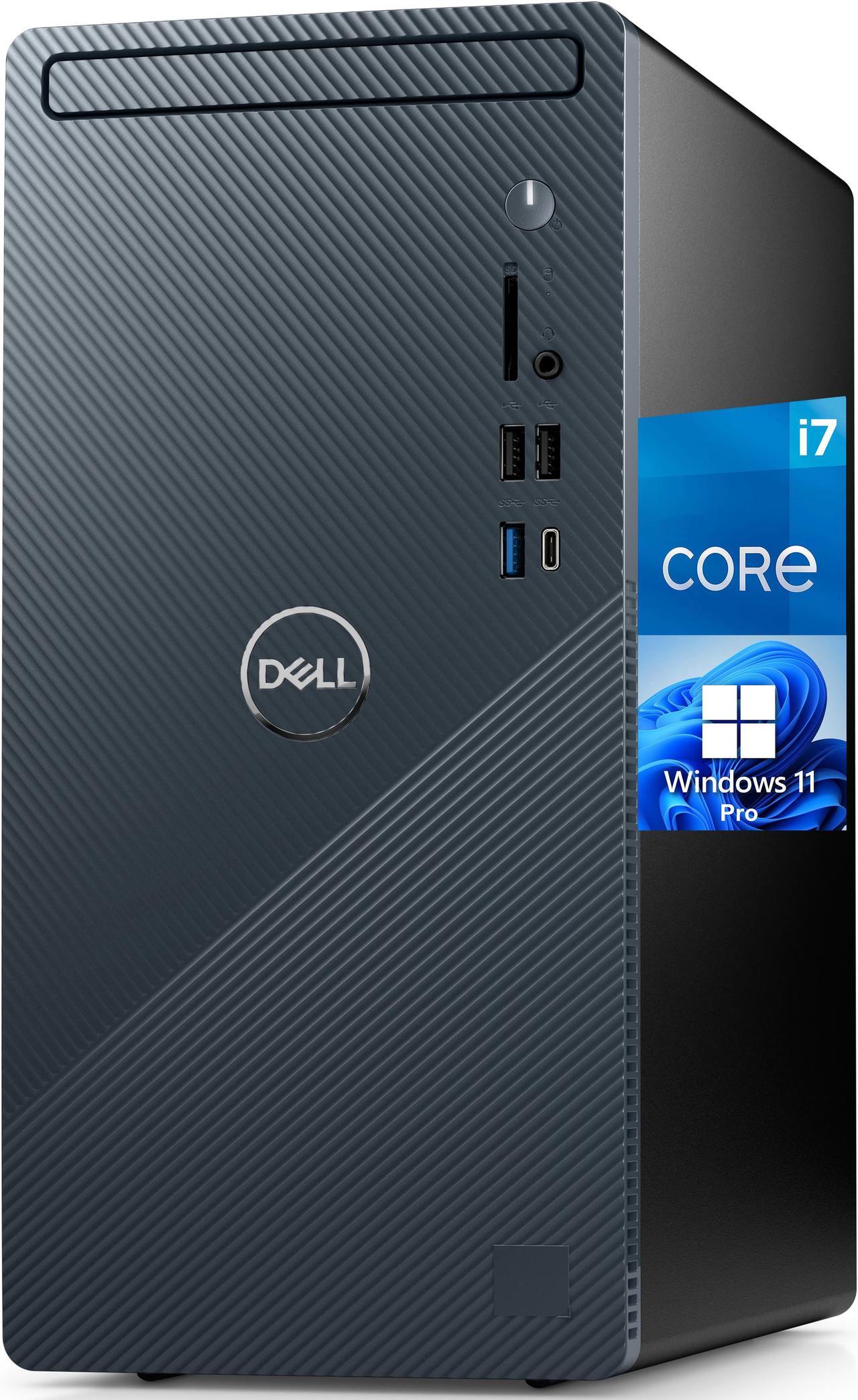 Main image of Dell Inspiron 3910 Mini-Tower Desktop Computer, Intel Core i7-12700, 32GB RAM, 2TB SSD NVMe + 1TB HDD, AX Wi-Fi, Bluetooth, SD Card Reader, HDMI, VGA - Windows 11 Pro