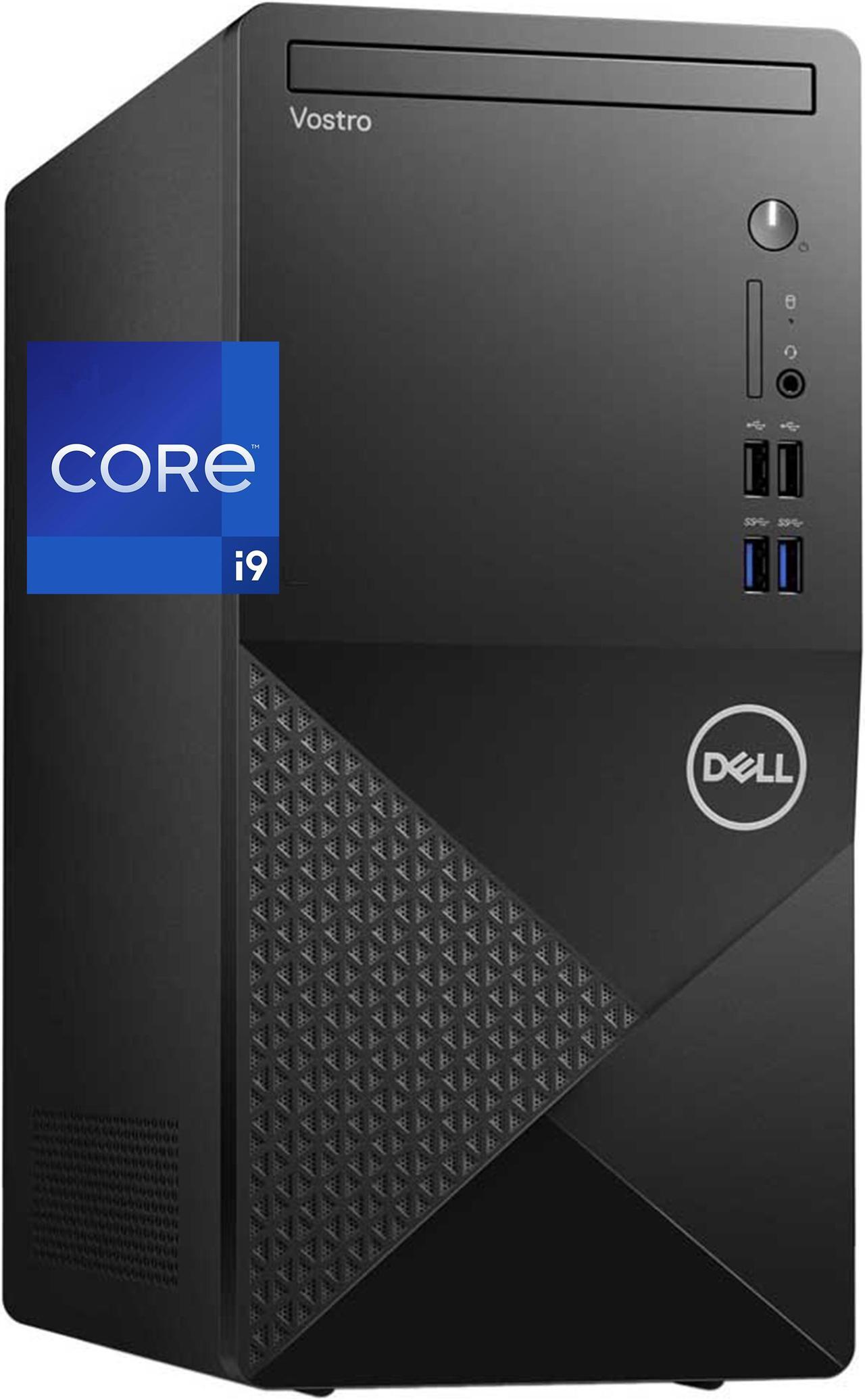 Main image of Dell Vostro 3910 Tower Computer - Intel Core i9-12900K, 32GB RAM, 2TB NVMe SSD, Intel UHD Graphics 770, 2-Monitor Support, DisplayPort, HDMI, DVDRW, Wi-Fi, BT, Windows 11 Pro, 3000 Desktop