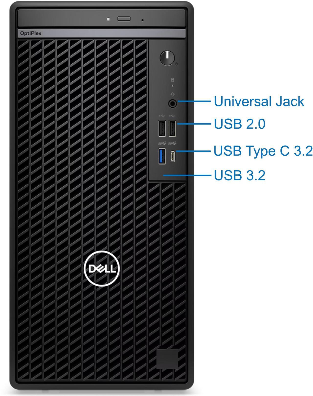 Alt view image 2 of 5 - Dell Optiplex 7020 Tower Computer - Intel i7-13700K, 64GB RAM, 4TB NVMe SSD, 2-Monitor Support, DisplayPort, HDMI, DVDRW, Wi-Fi, BT, Windows 11 Pro, 7000 Desktop