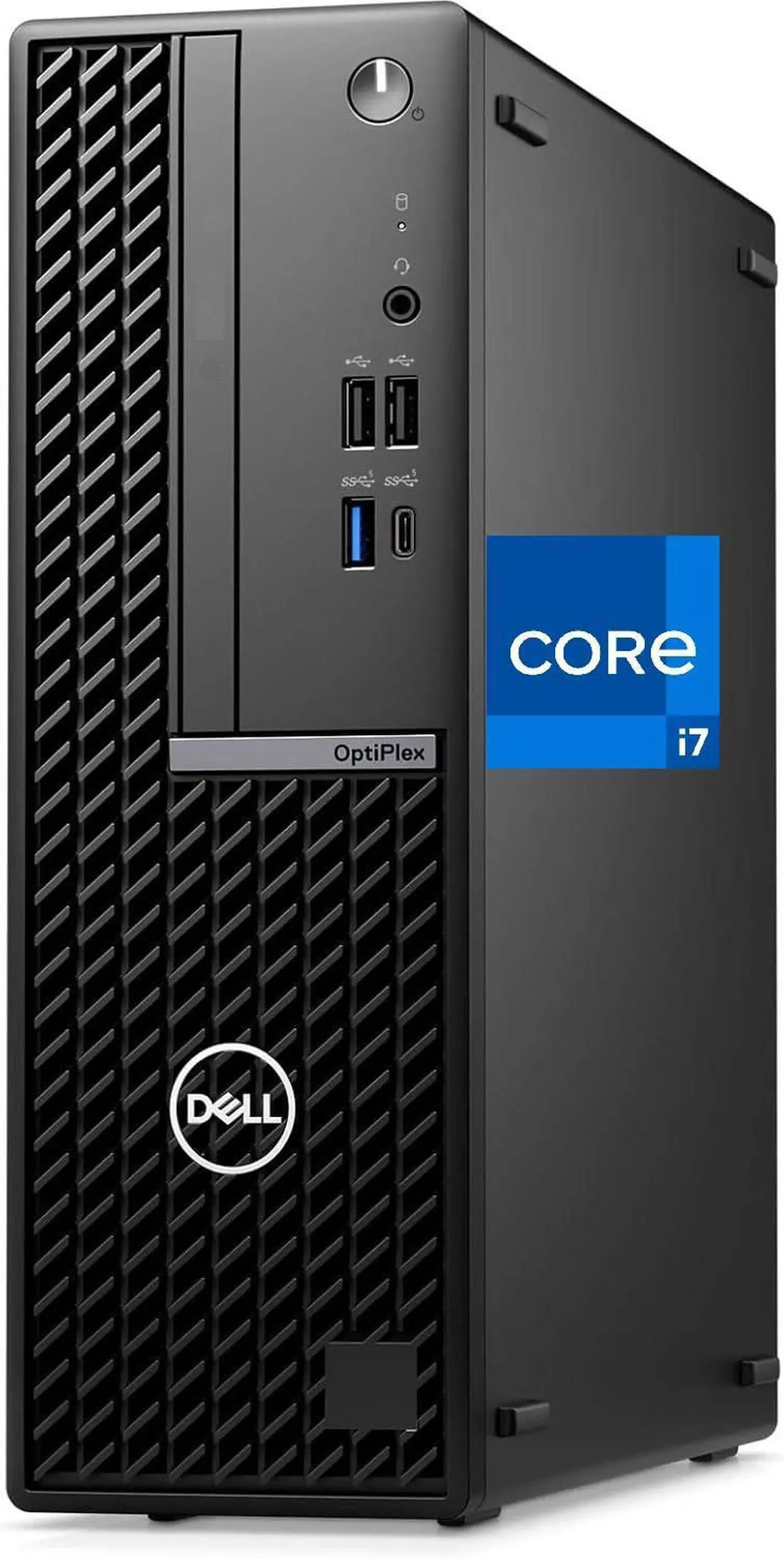 Main image of Dell OptiPlex 7020 Desktop SFF, Intel Core i7-12700K, 32GB RAM, 2TB NVMe SSD, Type-C, WiFi 6e, Bluetooth, DisplayPort, HDMI, 7000 Small Form Factor Business Computer, Windows 11 Pro, Black