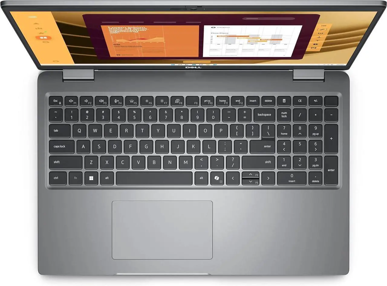 Alt view image 3 of 7 - Dell Latitude 5550 Multi-Touch Laptop 15.6" FHD, Intel Core Ultra 5-135U vPro, 64GB RAM, 4TB NVMe SSD, Webcam, WiFi 6E, BT, Backlit Keyboard, Thunderbolt, HDMI, USB C, Windows 11 Pro, Notebook Grey