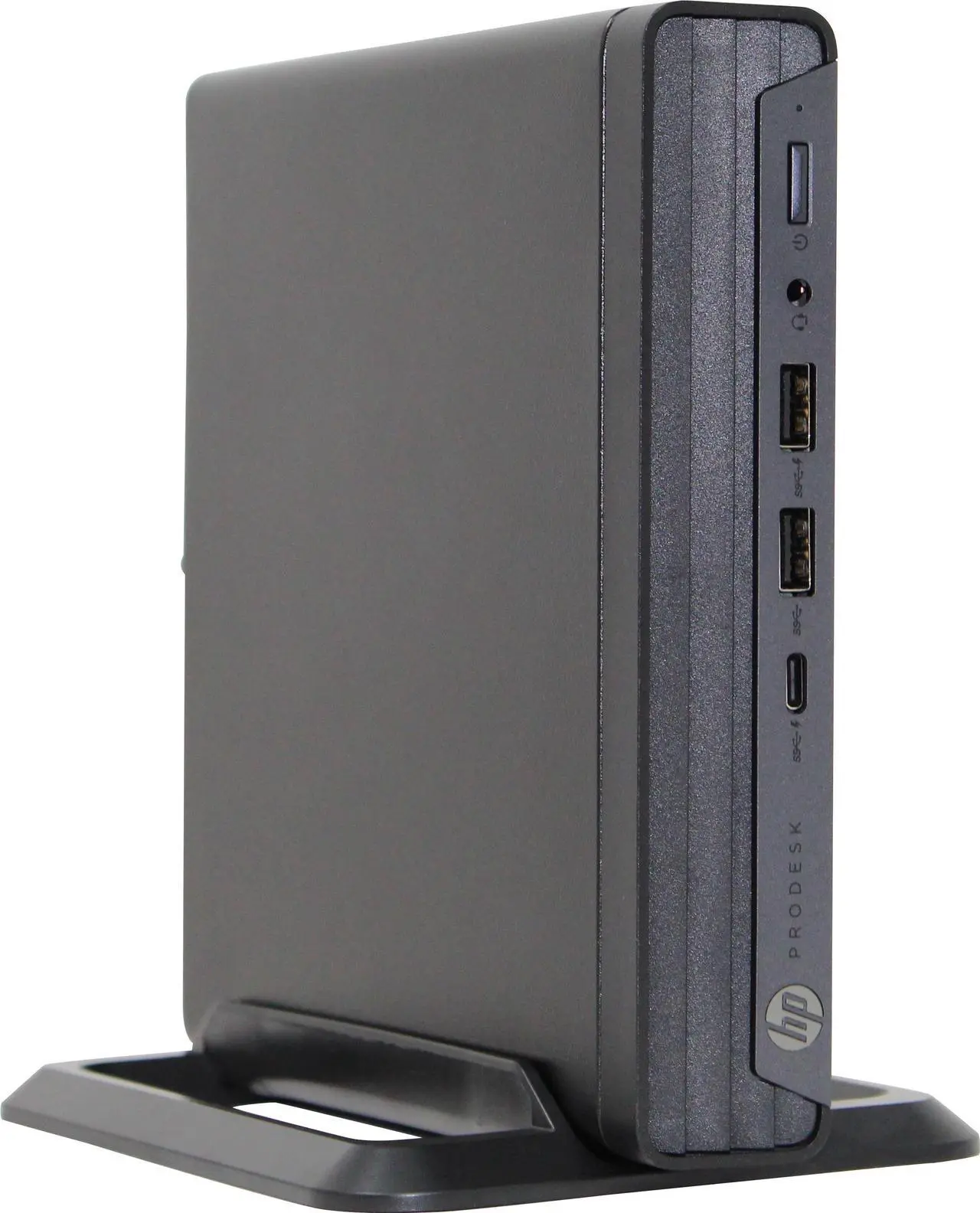 Alt view image 5 of 6 - HP ProDesk 600 G6 Mini Desktop Computer, Intel i7-10700, 32GB RAM, 1TB NVMe SSD, Display Port, HDMI, USB C 3.2 (10Gbps), USB Wi-Fi- Bluetooth, Windows 11 Pro- Brown Box