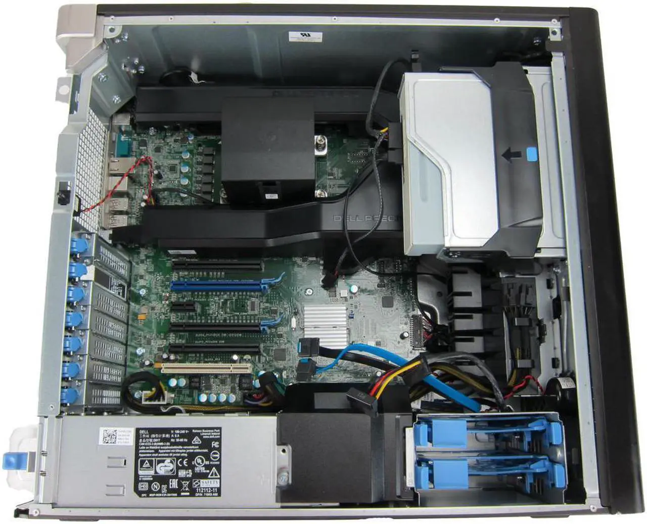 Alt view image 3 of 4 - Dell Precision T5810 Workstation Server, Intel Xeon E5 1620 v3 3.5GHz, 256GB SSD + 4TB HDD, 64GB RAM, 4GB Nvidia Quadro K2200 4K 4-Monitor Support Video Card, USB 3.0, WIFI, Bluetooth, Windows 10 Pro