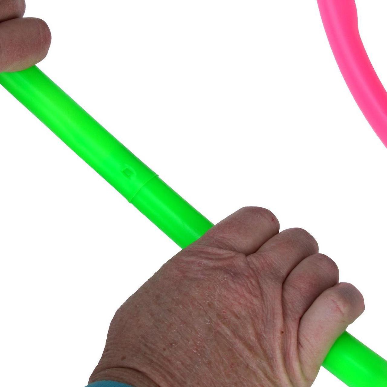 Alt view image 4 of 4 - Treasure Gurus Detachable Kids Adult Hula Hoola Hoop Adjustable Exercise Fitness Ring Toy Game Party Favor Gift