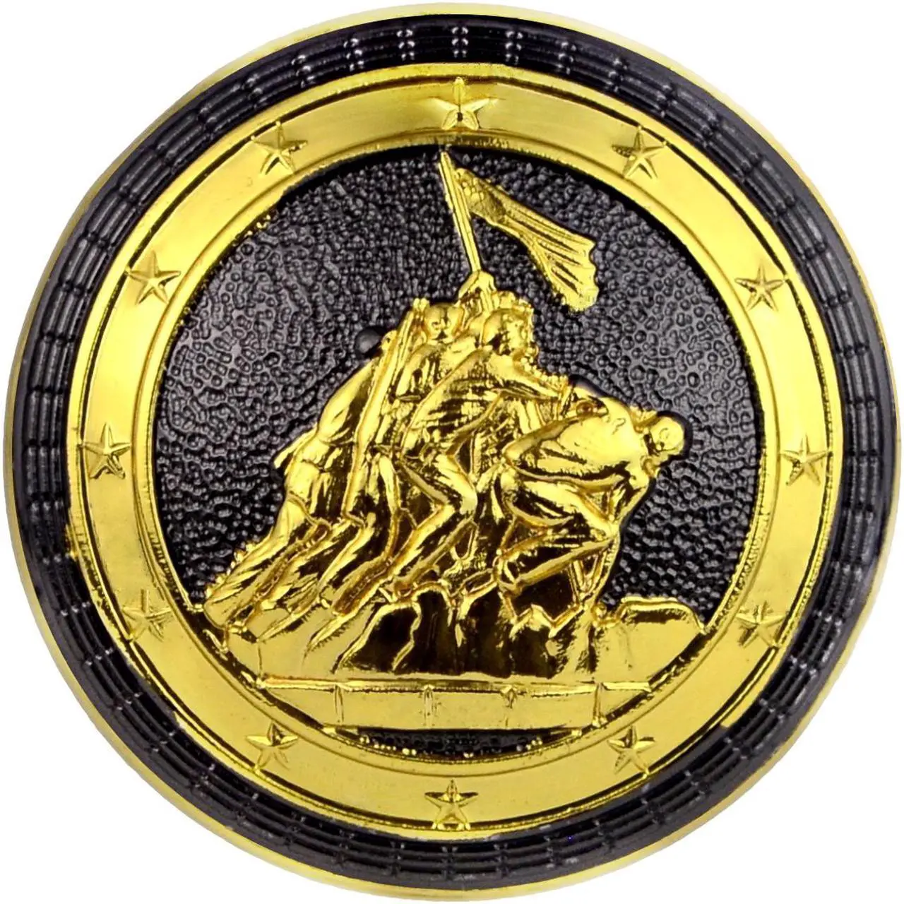 Alt view image 3 of 4 - Treasure Gurus US Marines Iwo Jima Cane Walking Stick USMC WW2 Military Gift