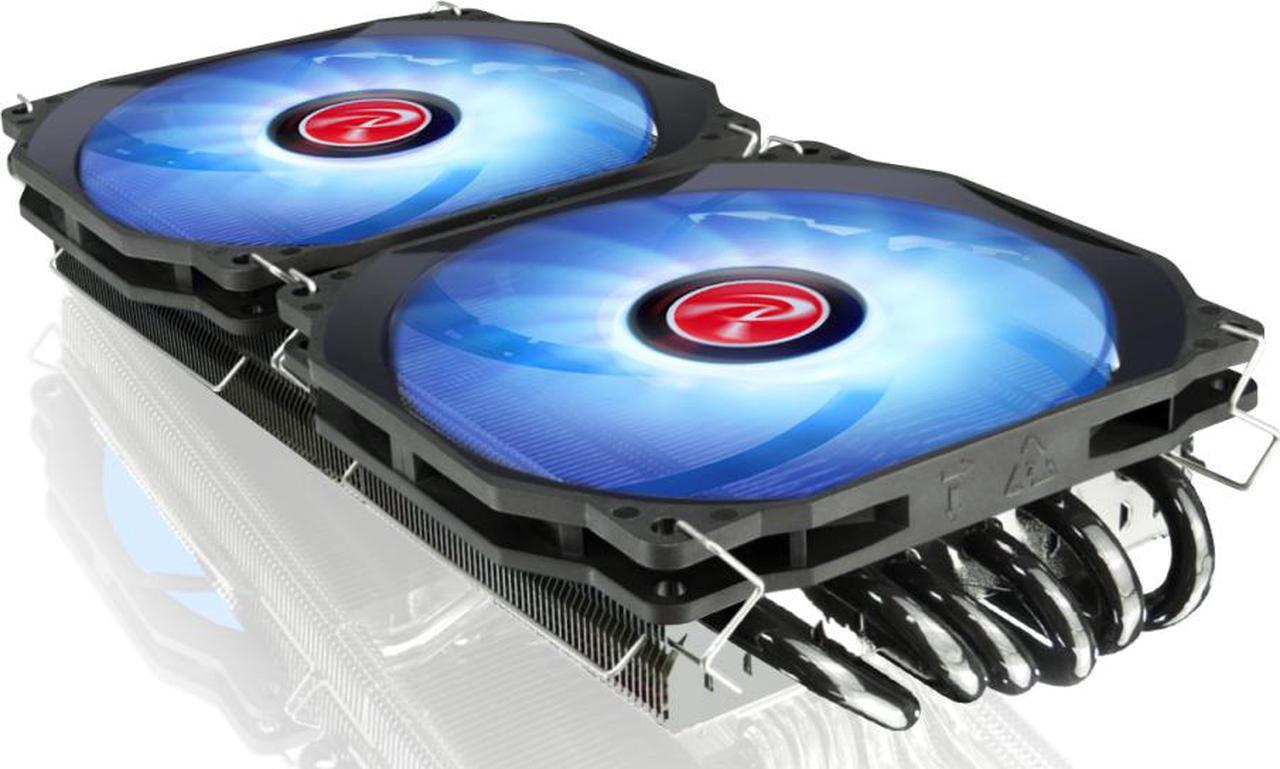 Alt view image 5 of 7 - RAIJINTEK MORPHEUS 8057 - Superior High-End VGA Cooler (TDP 360W) for NVDIA 2080 & AMD 5700, 12* 6mm Heat-Pipe & 129 fins, copper heat-sink for chip cooling, Fan clip options for 12025 & 12013 fans
