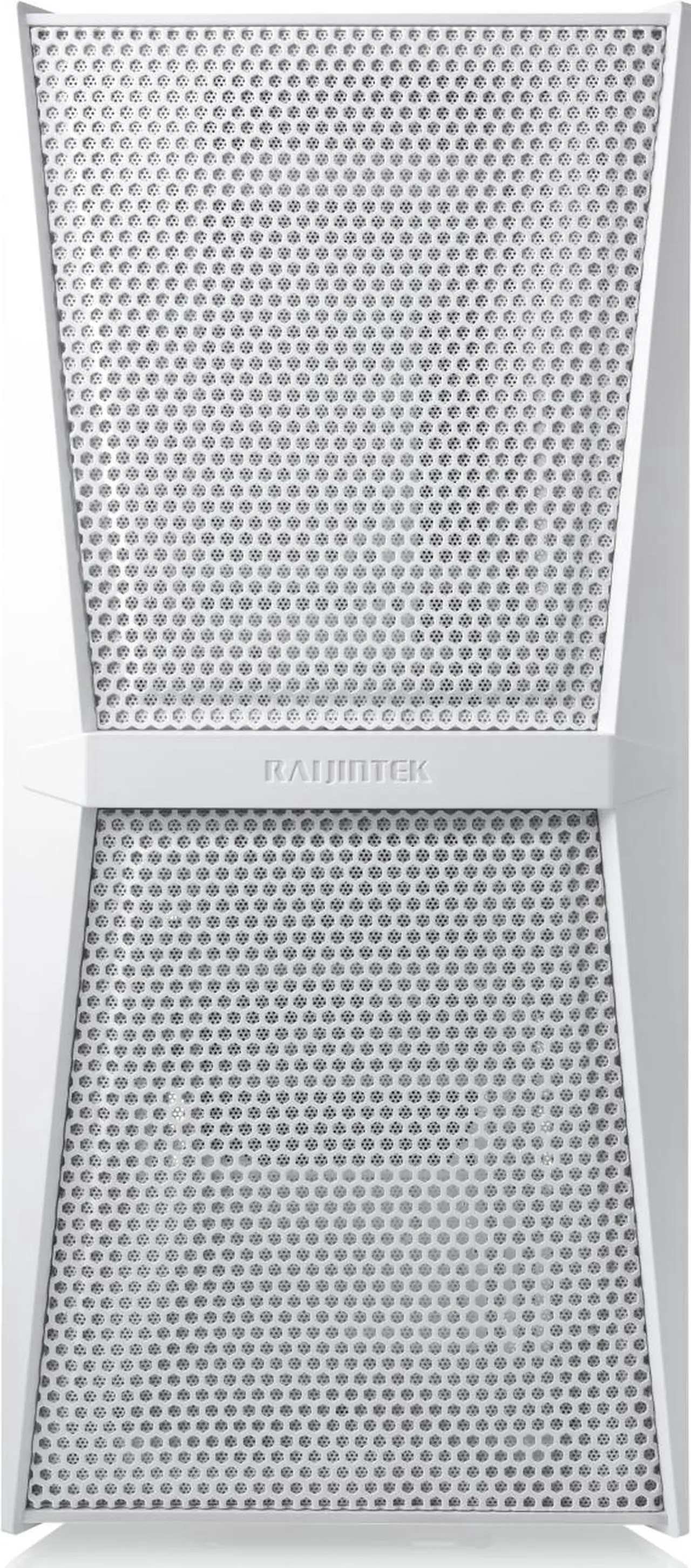 Alt view image 4 of 6 - RAIJINTEK SILENOS MS PRO WHITE, a ATX Tower  case with Mesh at Front and Tempered Glass (4.0mm) side panel , Comes with Pre-installed 2pcs ARGB 200mm Fans at Front and 1pcs 120mm ARGB fan at Rear
