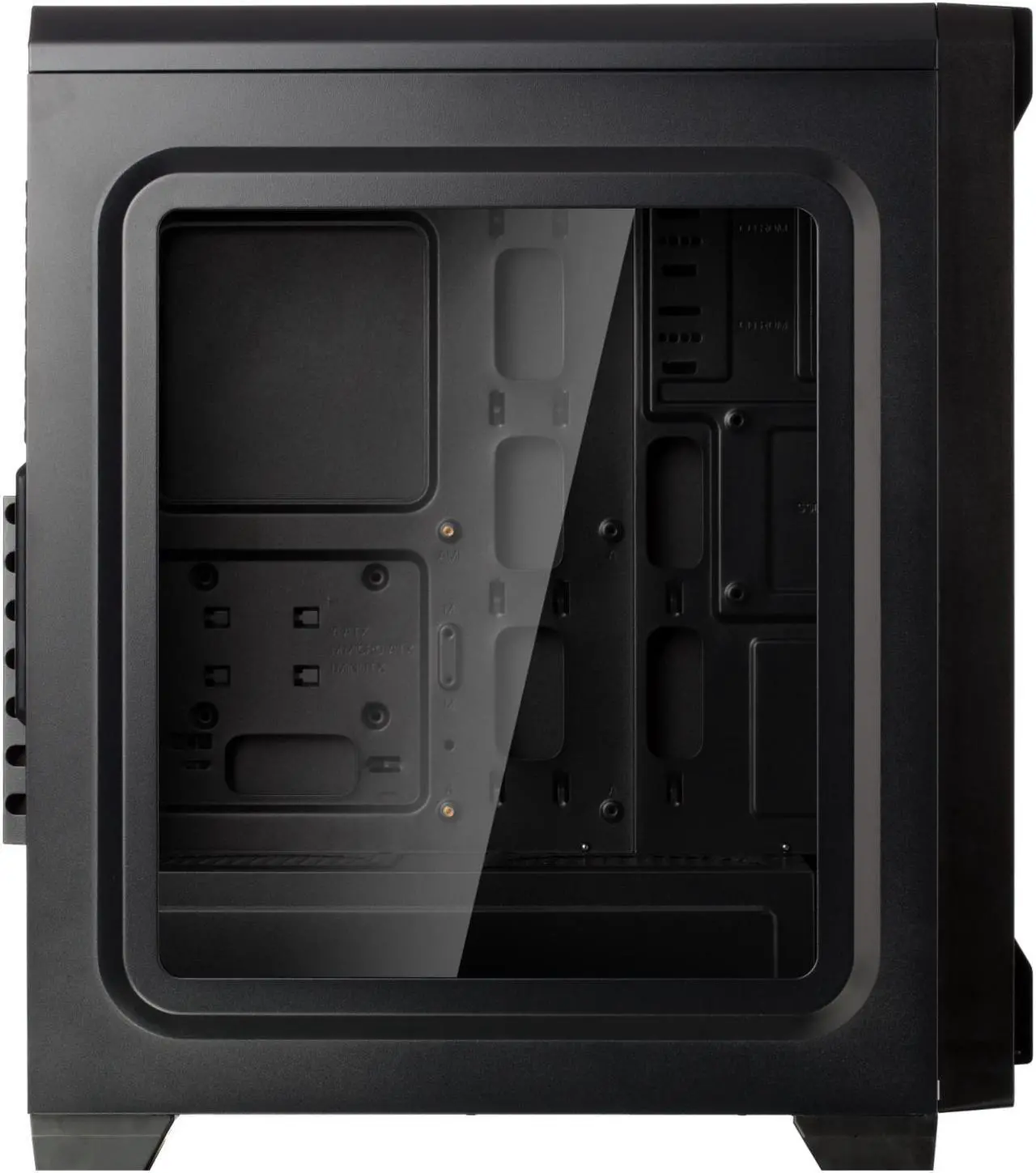 Alt view image 7 of 7 - ARCADIA II, an ATX tower with Acrylic window, Aluminum brush style design, with magnetic Dust filters, Elegance in combination of features, tool-free system, an unbelievable price and a rigid quality.