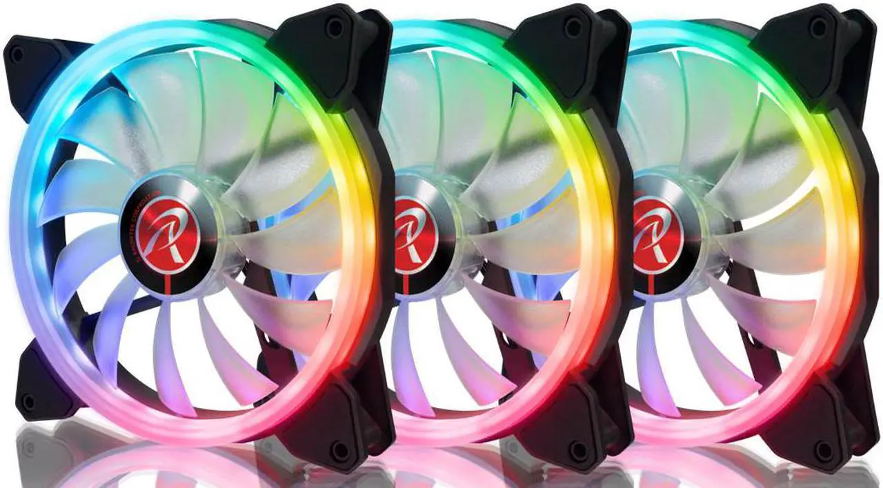 Main image of IRIS 14 RBW ADD-3, Addressable RGB - 3pack, 14025 PWM fan, with 8port control hub, Remote controller & Connecting M/B cable, compatible with ASUS/MSI 5V ADD header