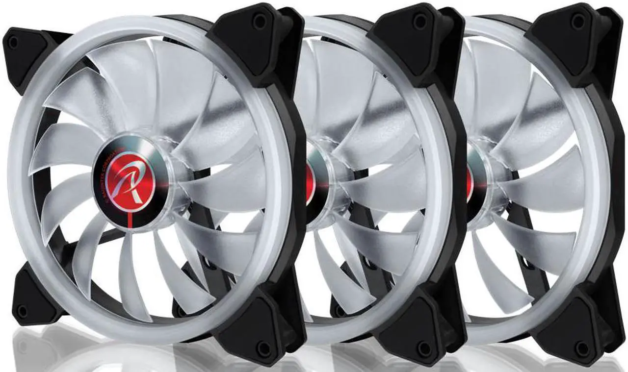 Alt view image 2 of 7 - IRIS 14 RBW ADD-3, Addressable RGB - 3pack, 14025 PWM fan, with 8port control hub, Remote controller & Connecting M/B cable, compatible with ASUS/MSI 5V ADD header