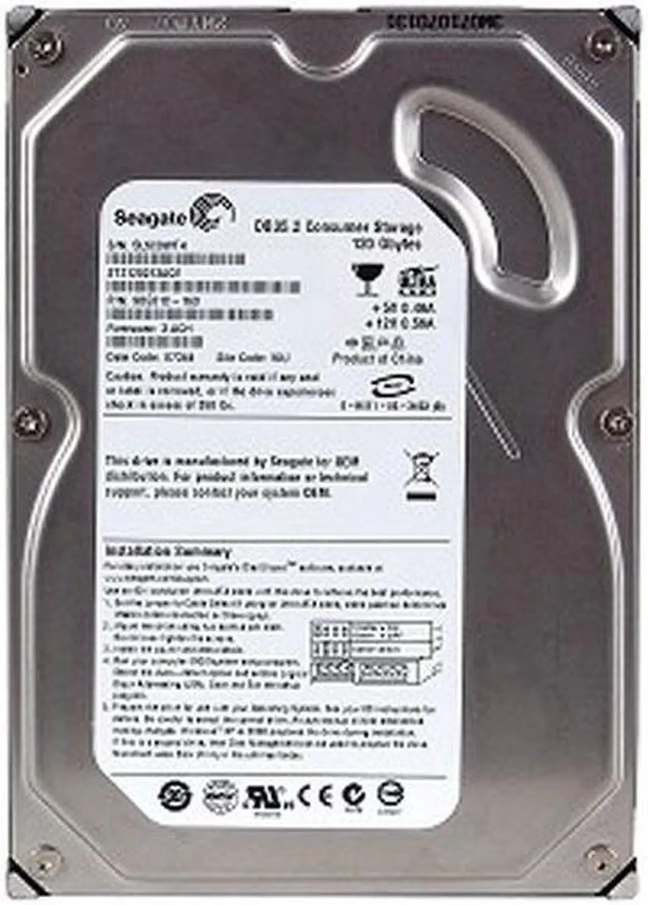 Main image of Seagate DB35 Series 7200.2 ST3120213ACE 120GB 7200 RPM 2MB Cache IDE Ultra ATA100 / ATA-6 3.5" Hard Drive Bare Drive