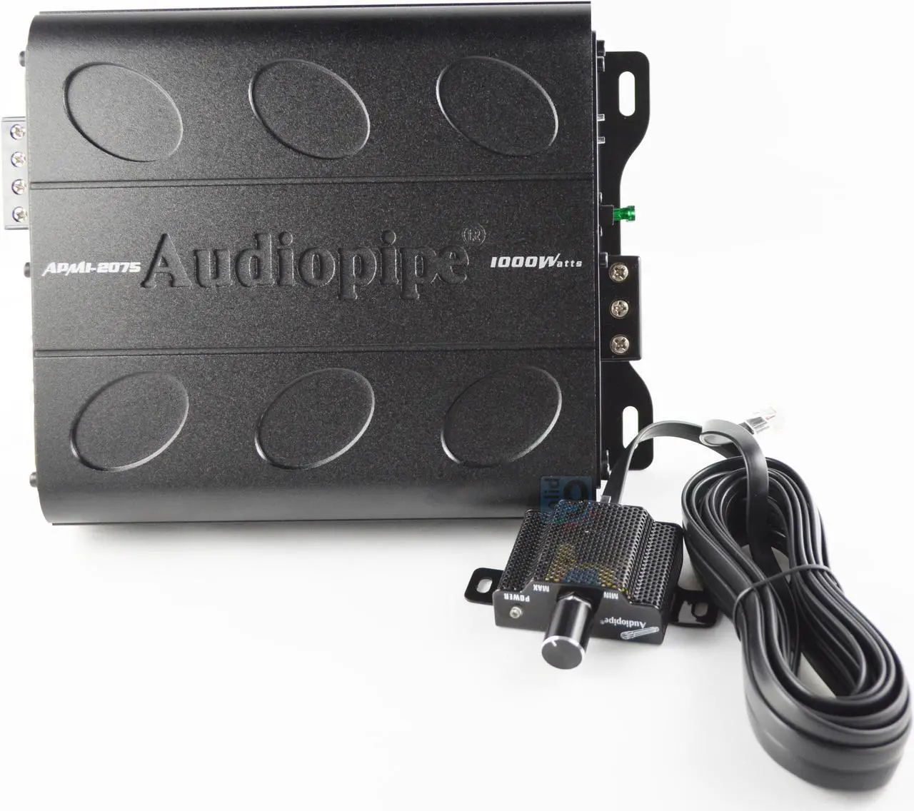 Main image of New Audiopipe Apmi-2075 1000 Watt 2 Channel Mini Car Audio Amplifier Sub Amp