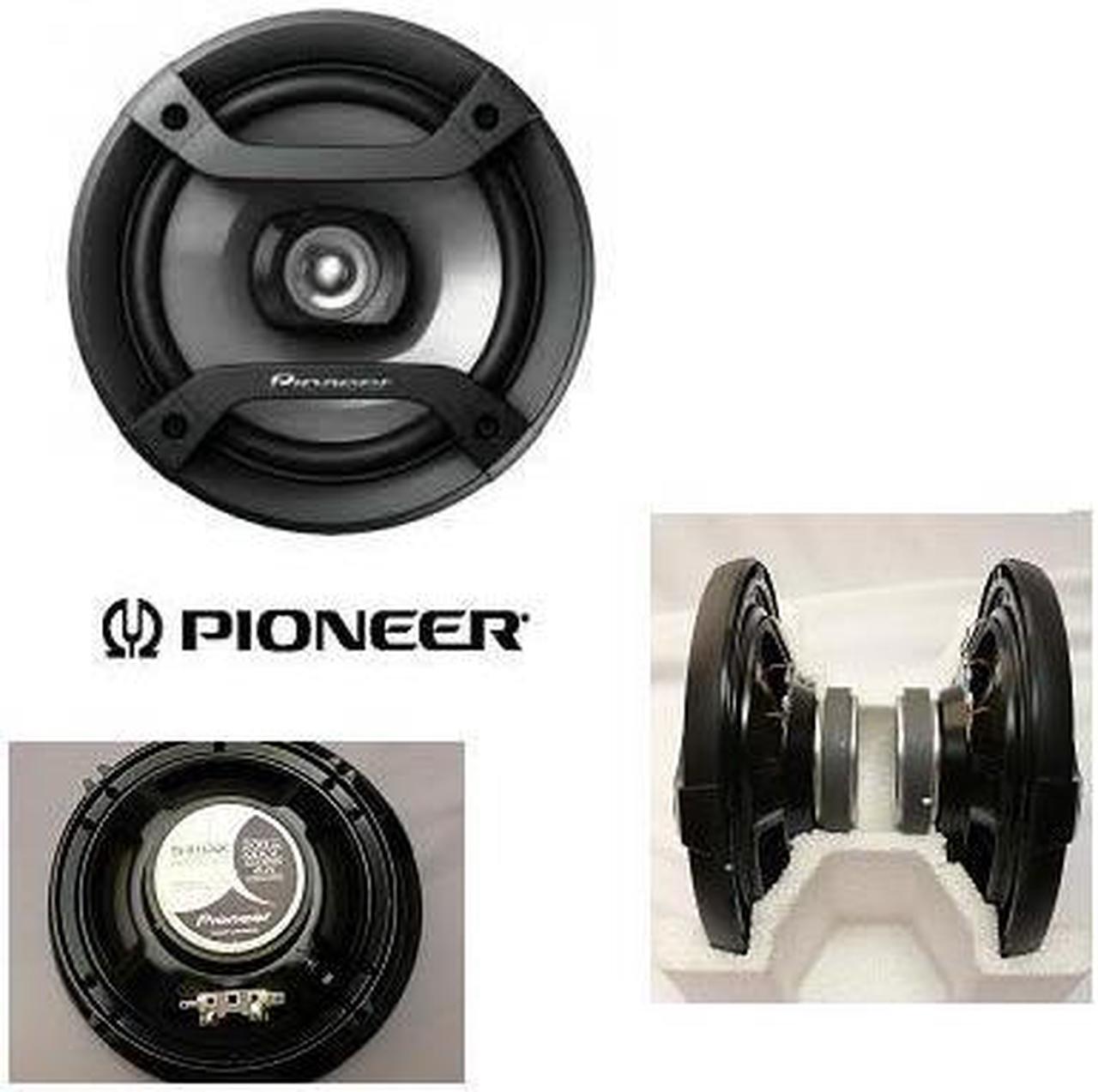 Alt view image 2 of 8 - New Pair Pioneer Ts-F1634r 200 Watt 4 Ohm 6.5" 2 Way Car Audio Coaxial Speaker