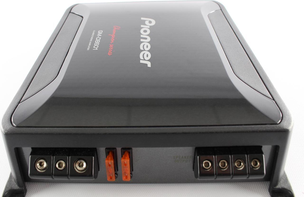 Alt view image 4 of 20 - New Pioneer Gmd8601 1600W Car Audio Mono Amplifier Amp With Bass Knob 1600 Watt