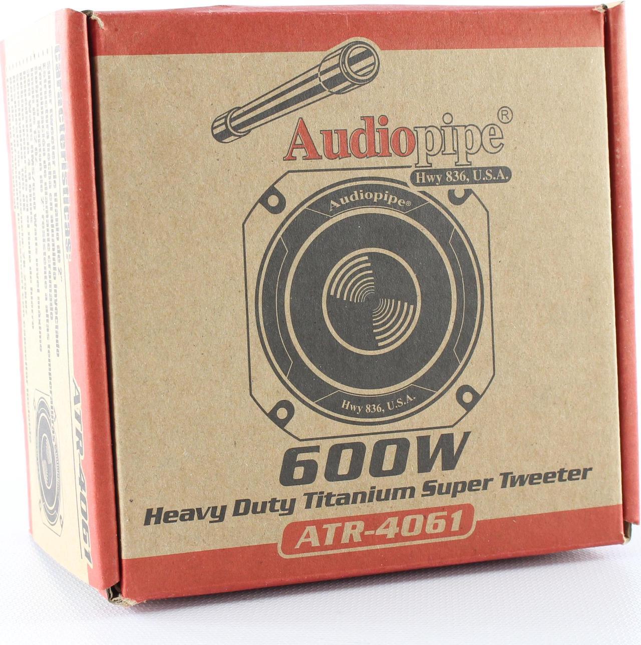 Alt view image 8 of 20 - New Audiopipe Atr4061 2" 600 Watt Car Audio Pro Tweeter 600W Car Speakers