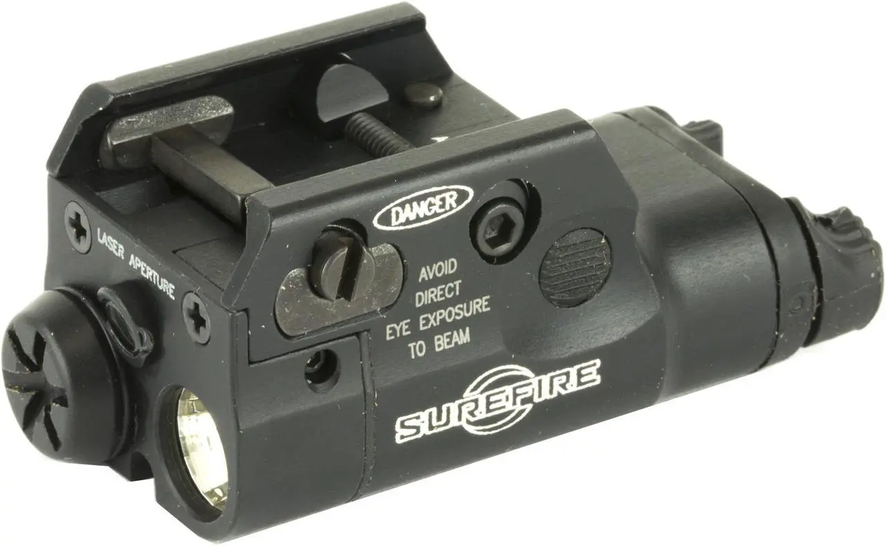 Main image of Surefire XC2 Weaponlight, Pistol, 300 Lumen LED, Light/Laser Combo, Black XC2-A