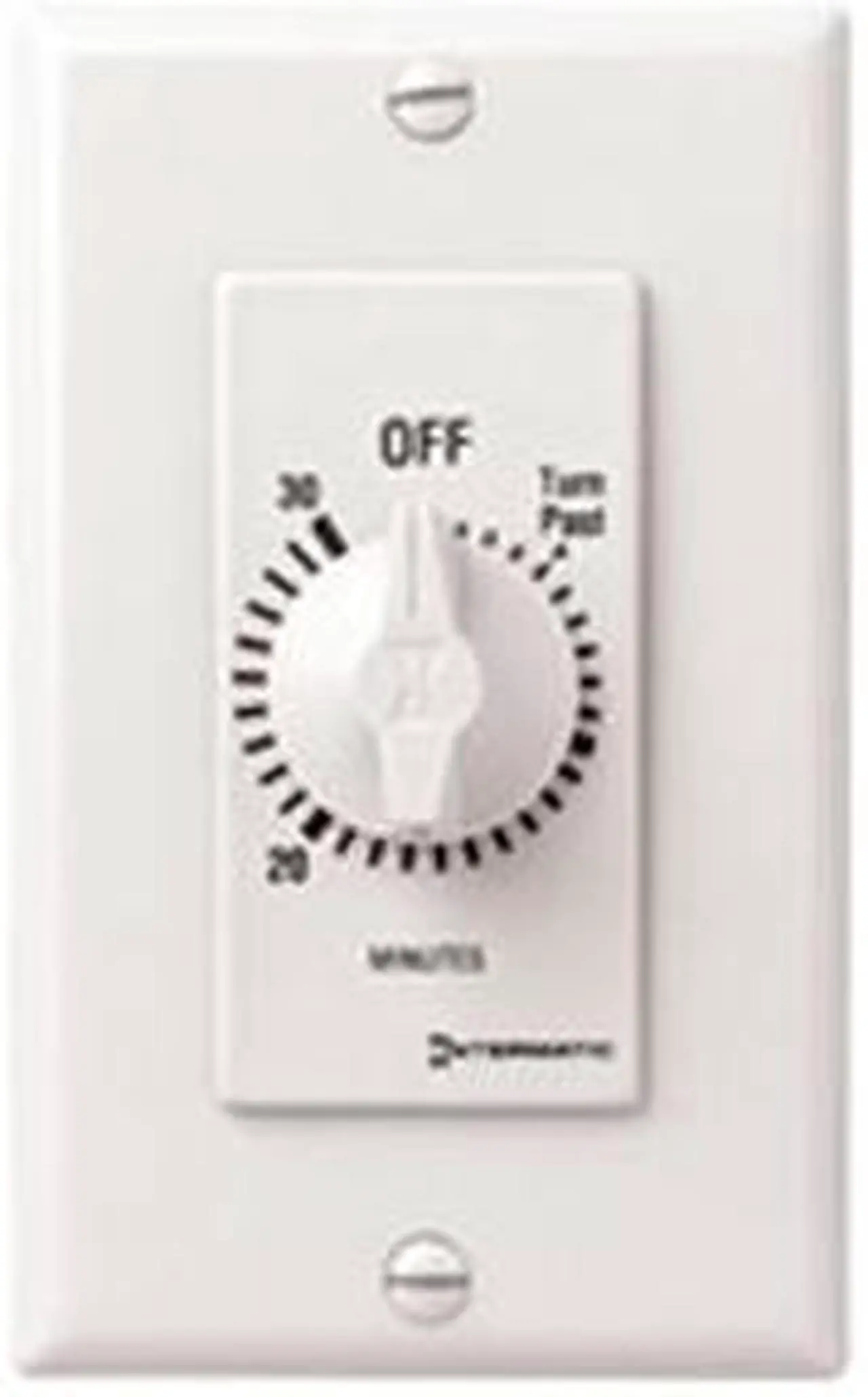 Alt view image 3 of 5 - Intermatic FD30MWC 30-Minute Countdown Wall Timer for Fans and Lights, White